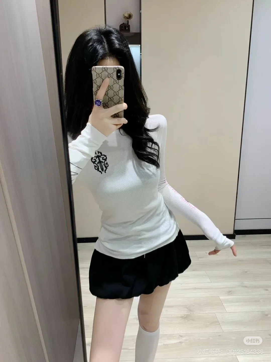 Лонгсливы Женские Chrome Hearts 1091419