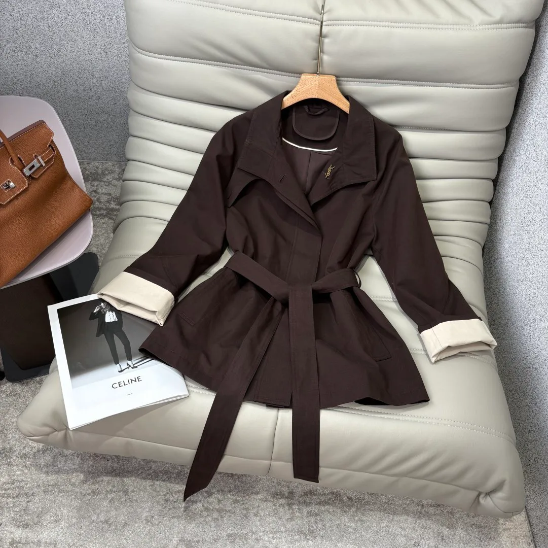 Тренчи Женские Saint Laurent 18484249