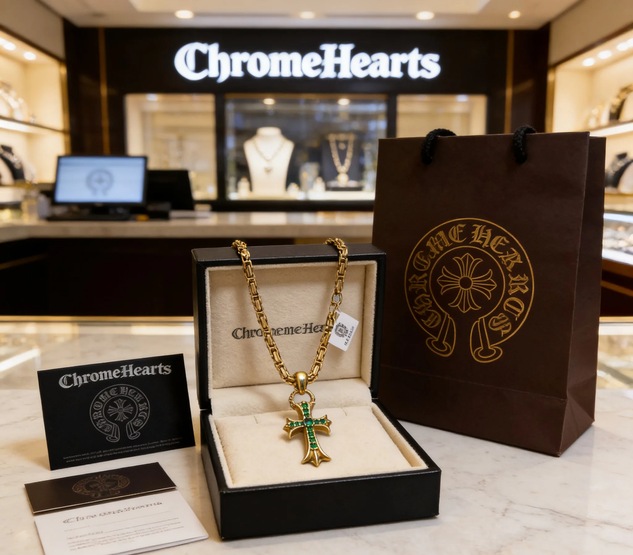 Бижутерия Chrome Hearts 11425532