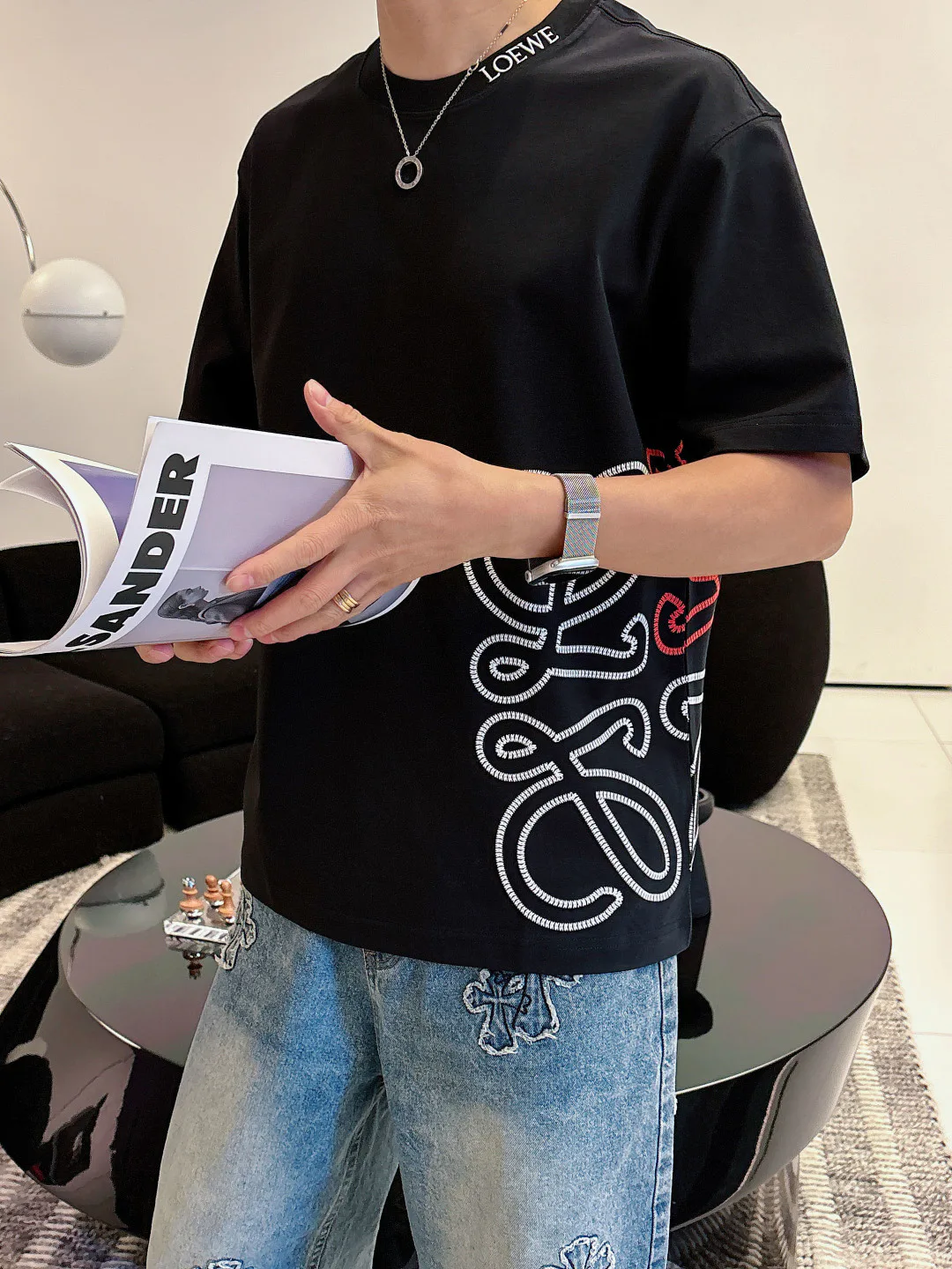 Футболки Мужские Loewe 9526493