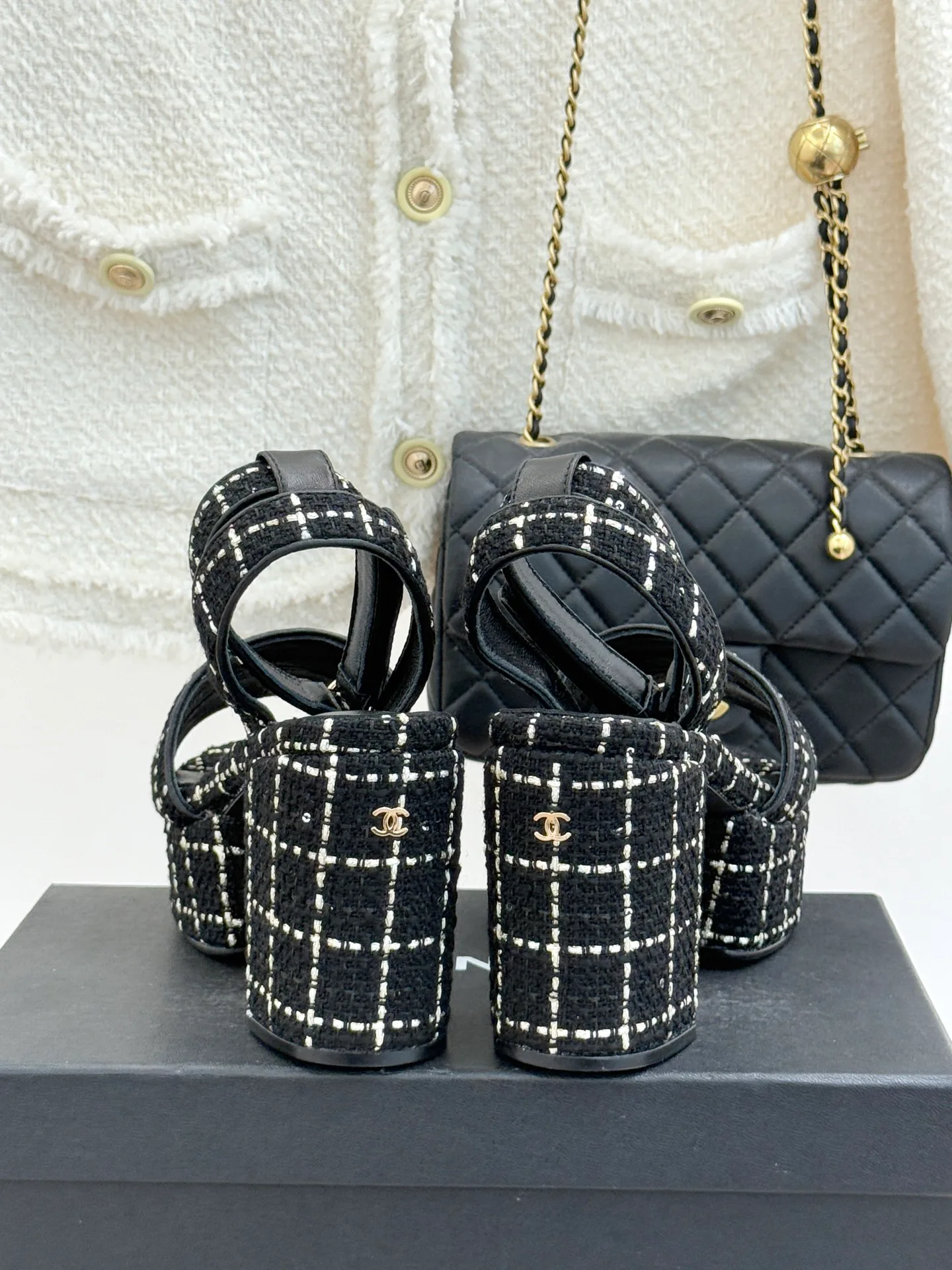 Босоножки Женские Chanel 9499265