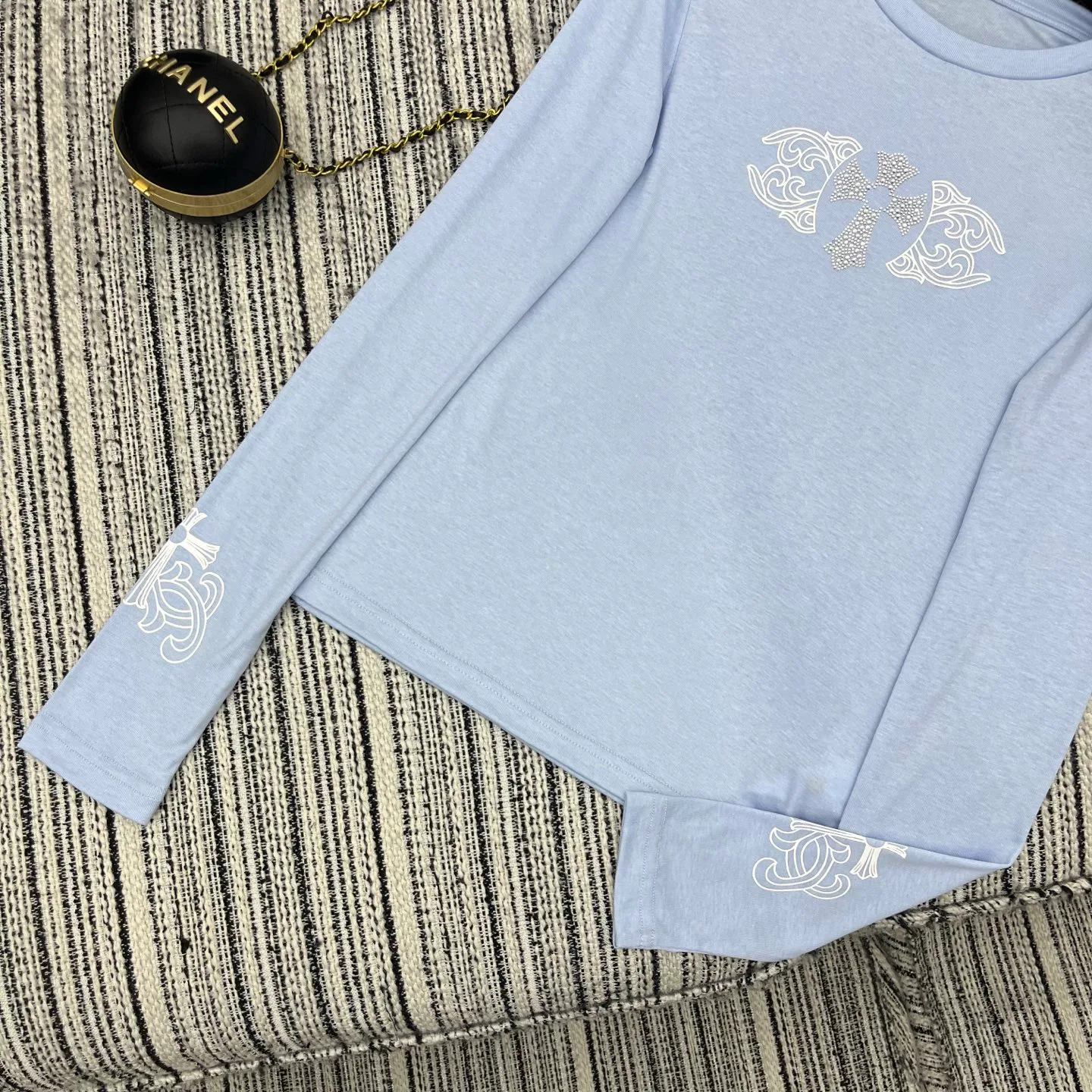 Лонгсливы Женские Chrome Hearts 1229371