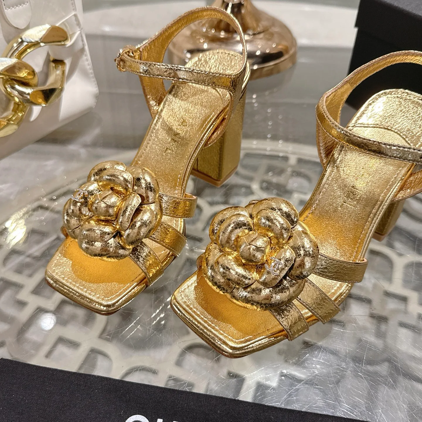 Босоножки Женские Chanel 12714887