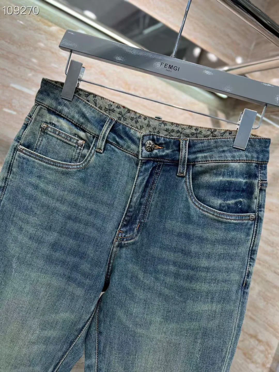 Джинсы Мужские Chrome Hearts 12950830