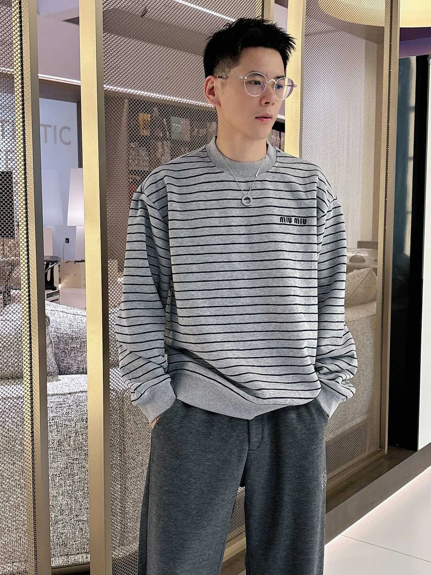 Свитшоты И Худи Мужские Miu Miu 178833