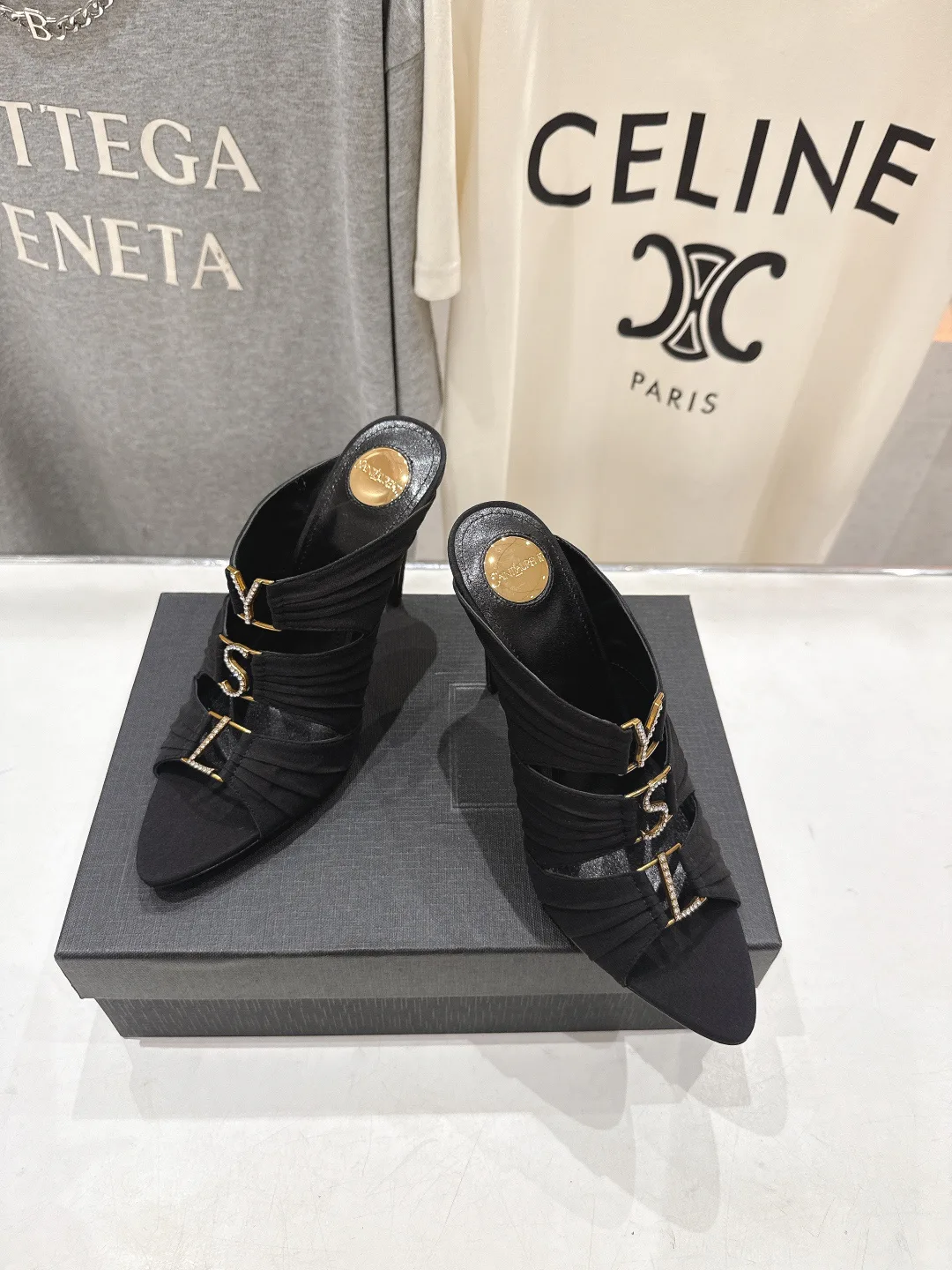 Босоножки Женские Saint Laurent 9916987