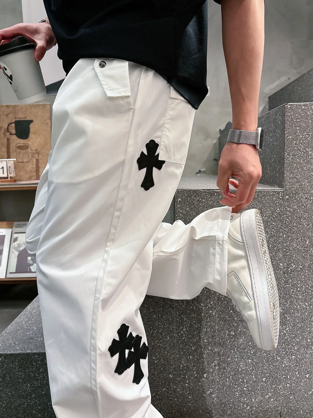 Брюки Мужские Chrome Hearts 11642346