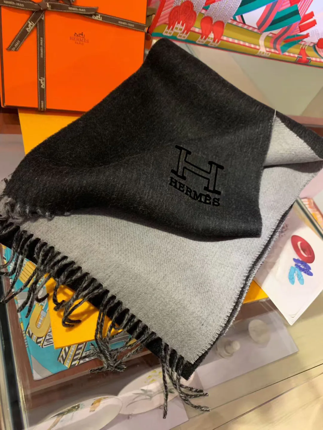 Шарфы Hermes 694425