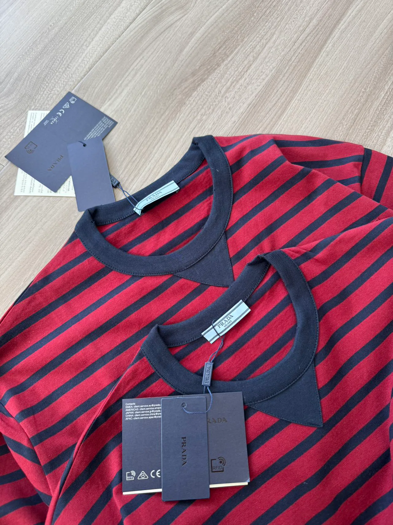 Лонгсливы Мужские Prada 1800005