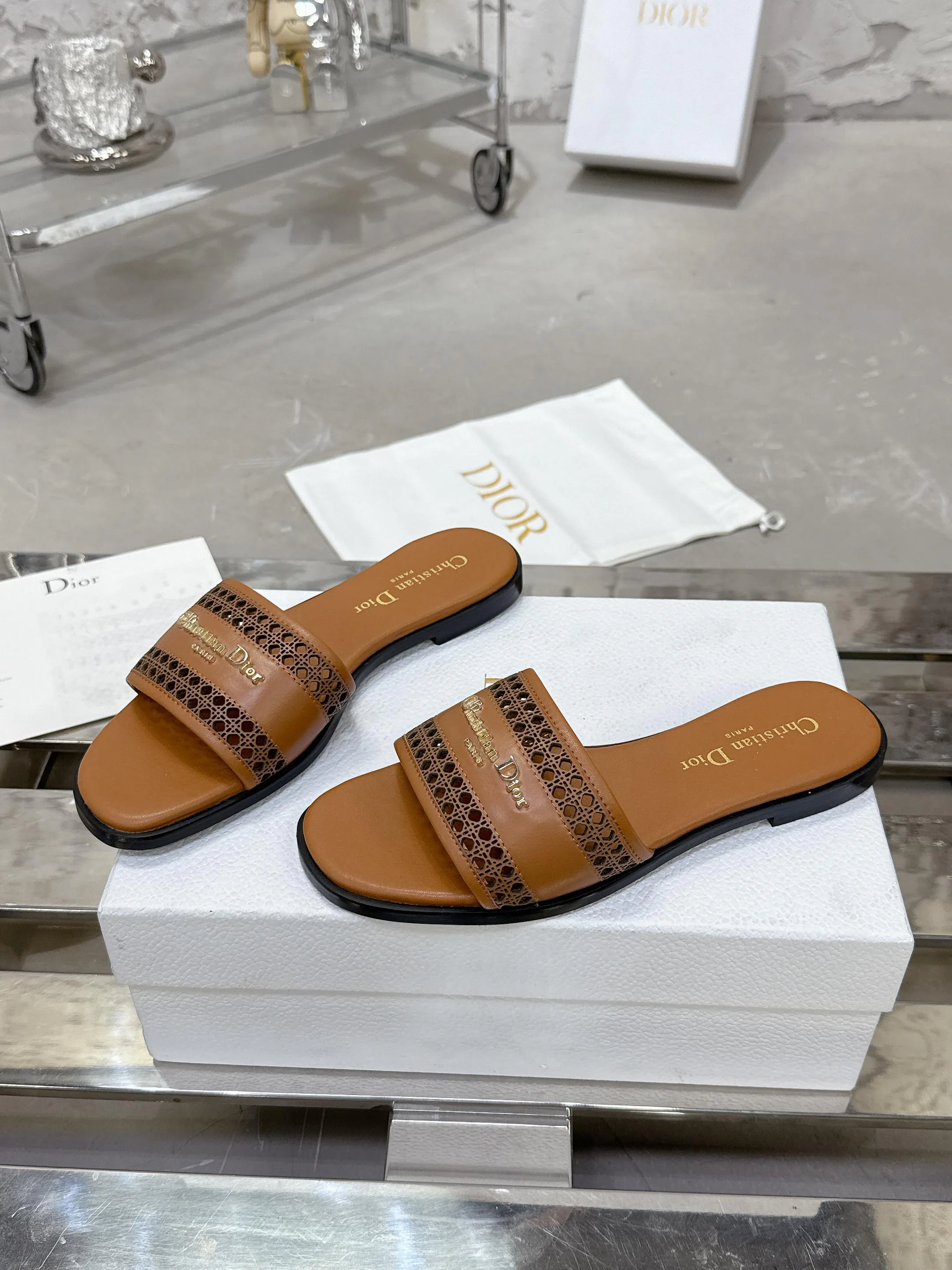 Шлепанцы Женские Christian Dior 14012