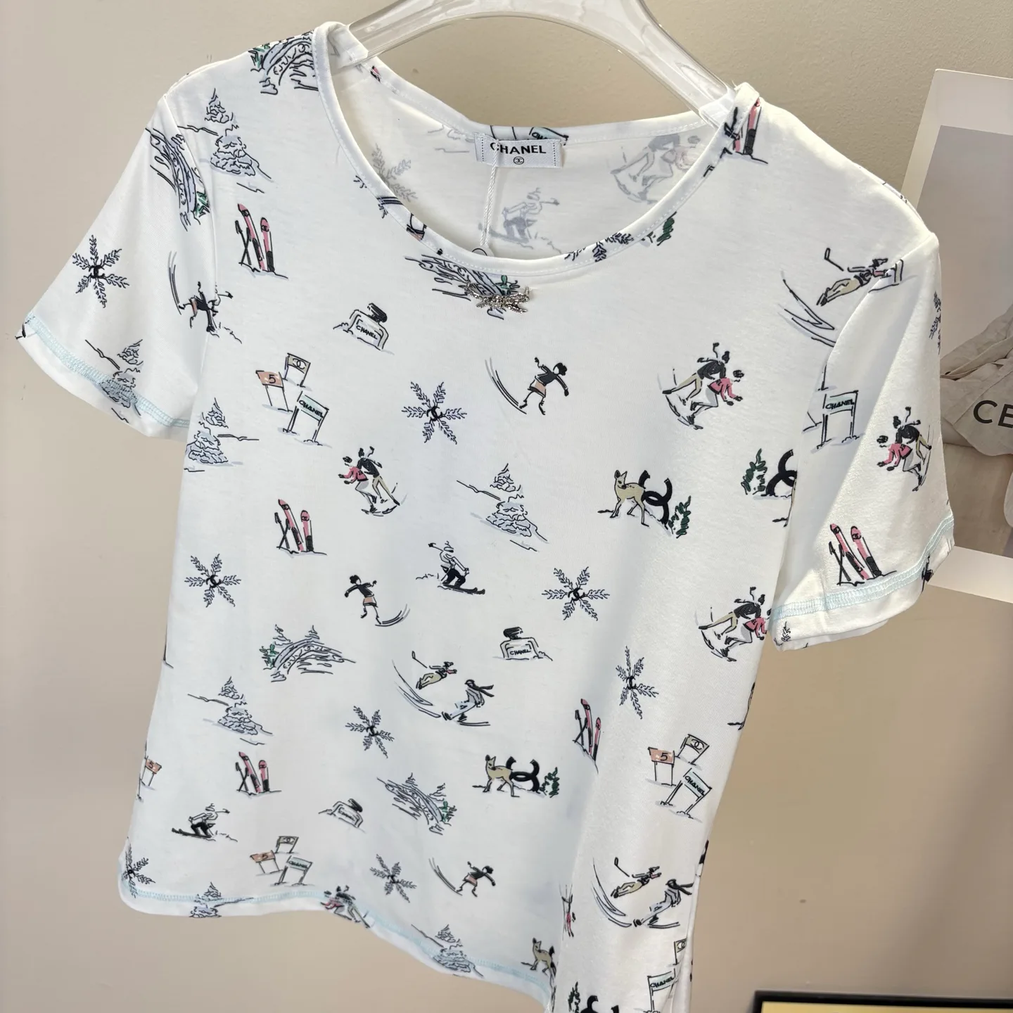 Футболки Женские Chanel 3361923