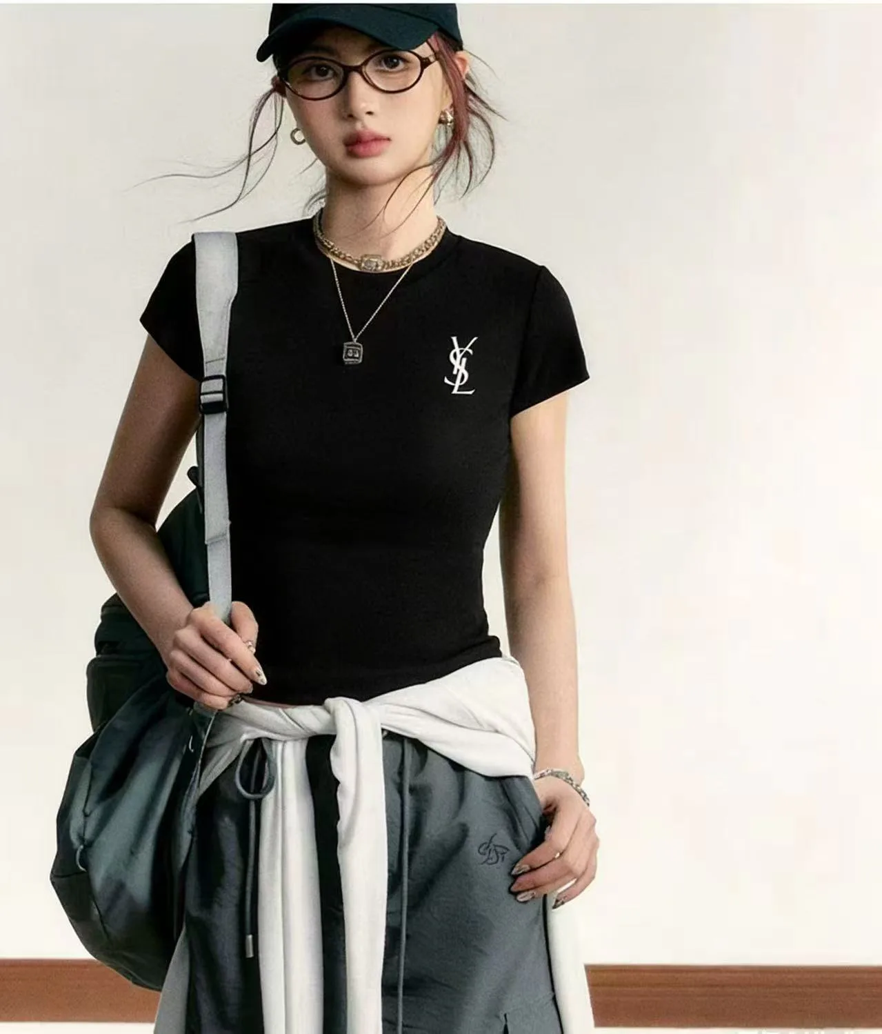 Футболки Женские Saint Laurent 11941162