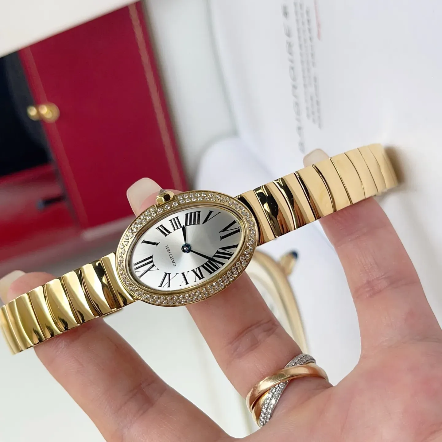Часы Женские Cartier 692008