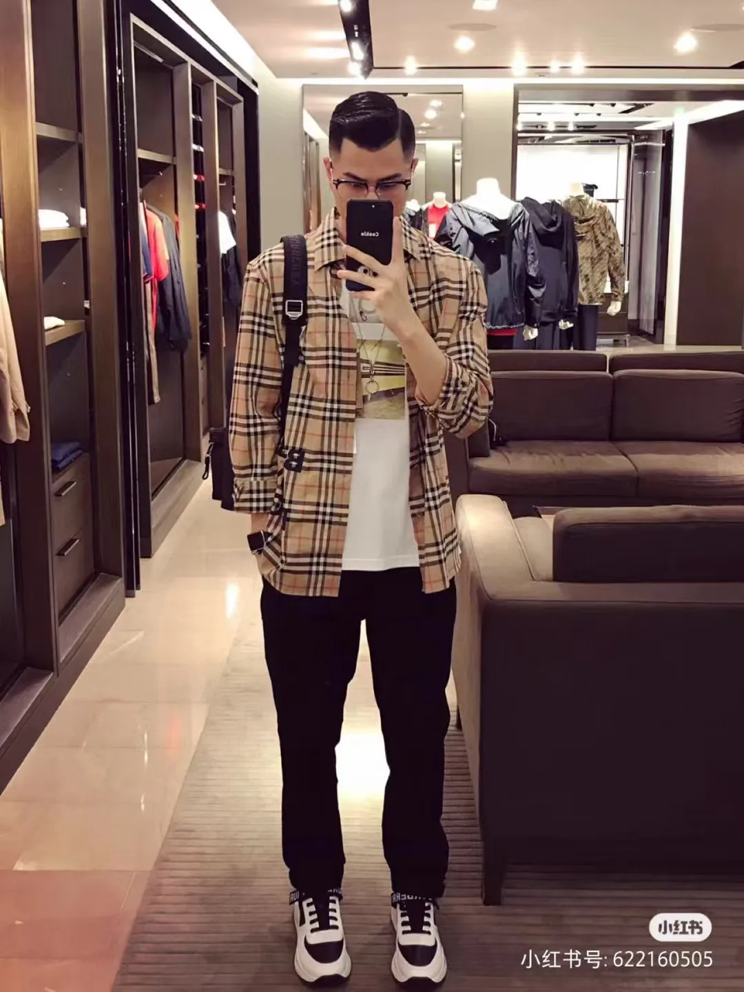 Рубашки Мужские Burberry 12839