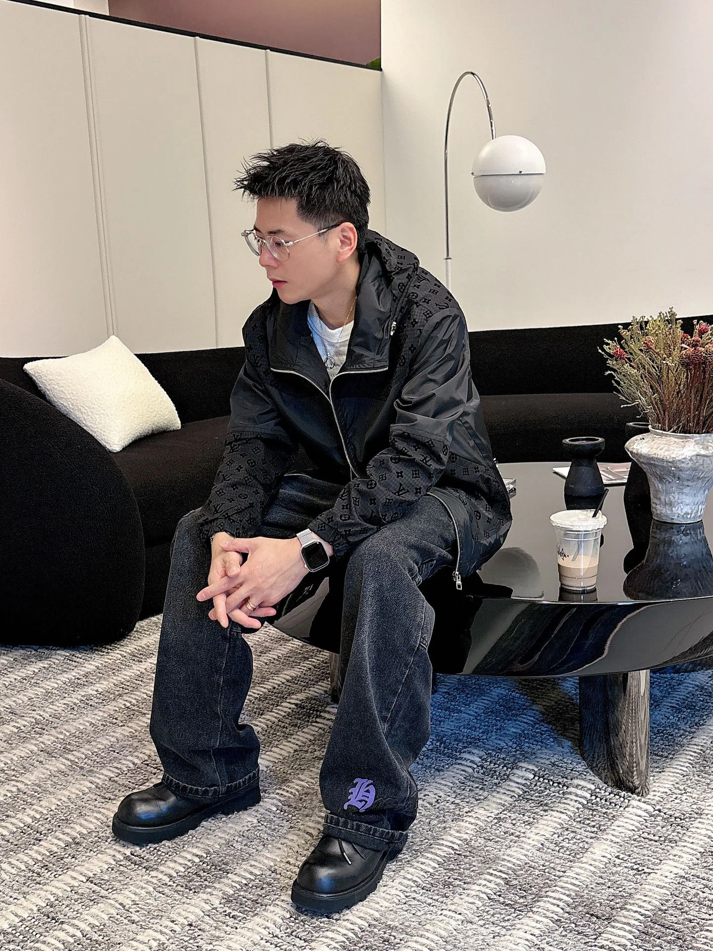 Куртки И Пуховики Мужские Louis Vuitton 4734117