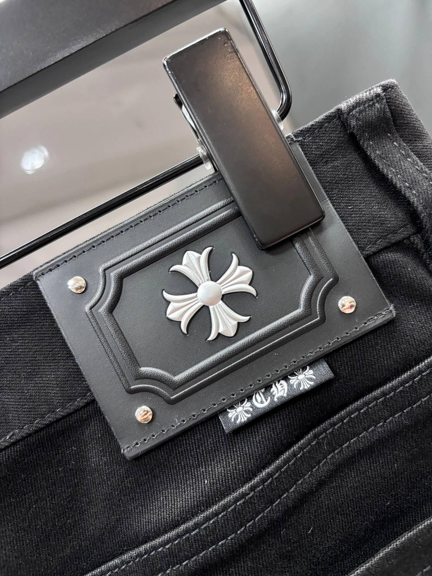 Джинсы Мужские Chrome Hearts 1138633