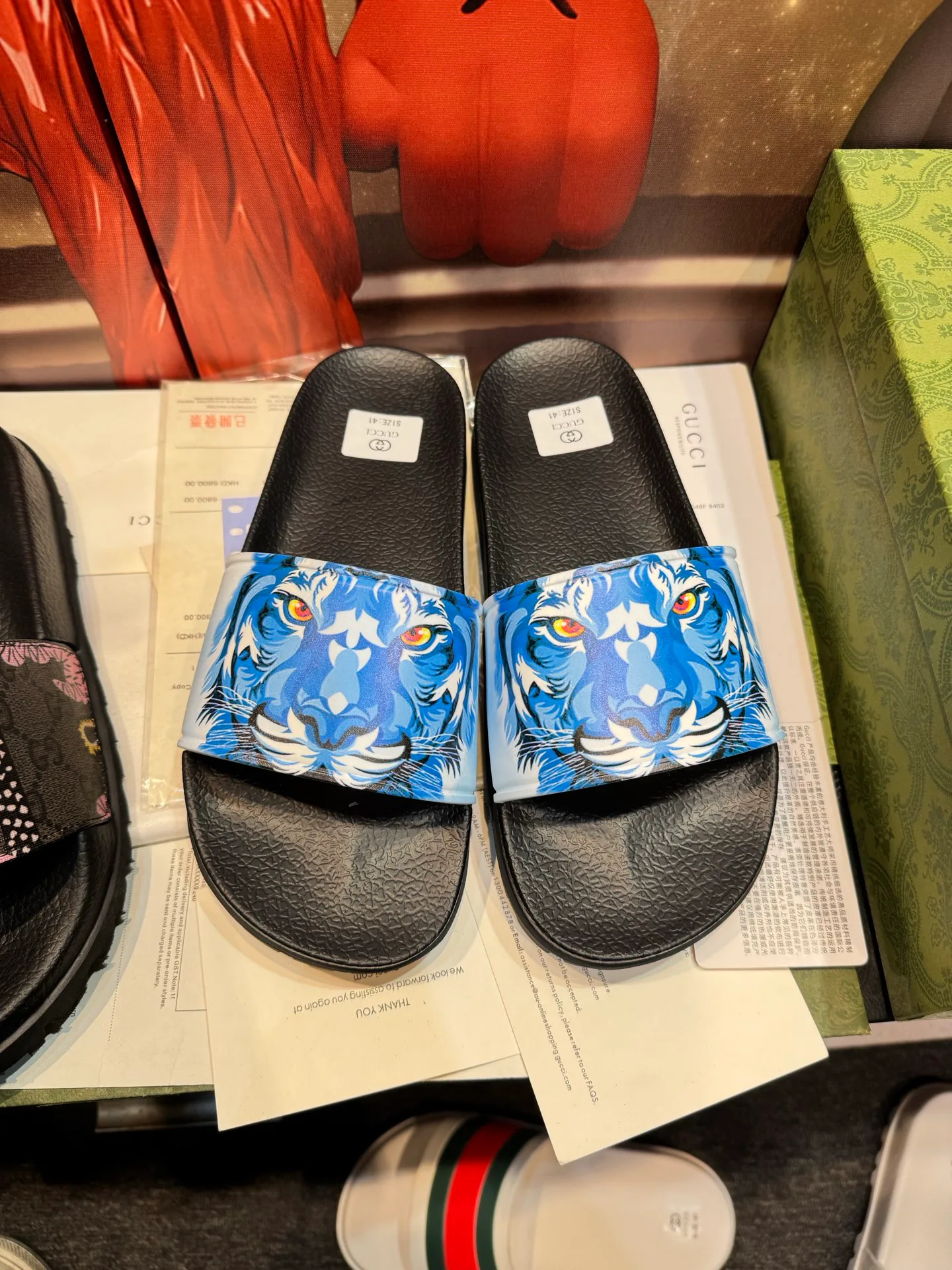 Шлепанцы Женские Gucci 10313890