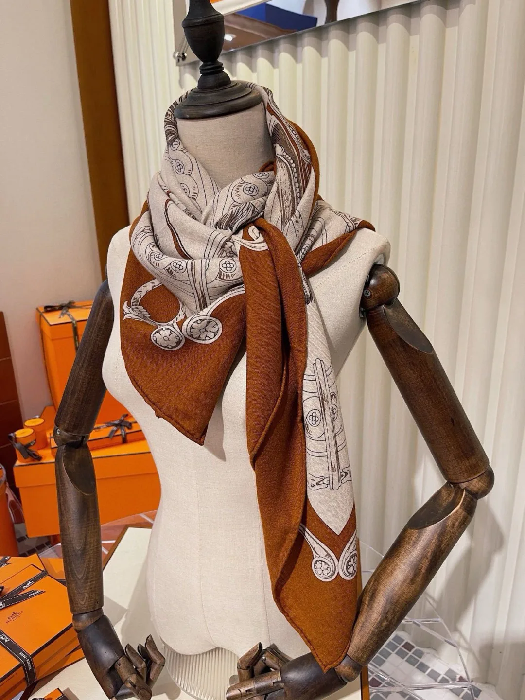 Шарфы Hermes 463811