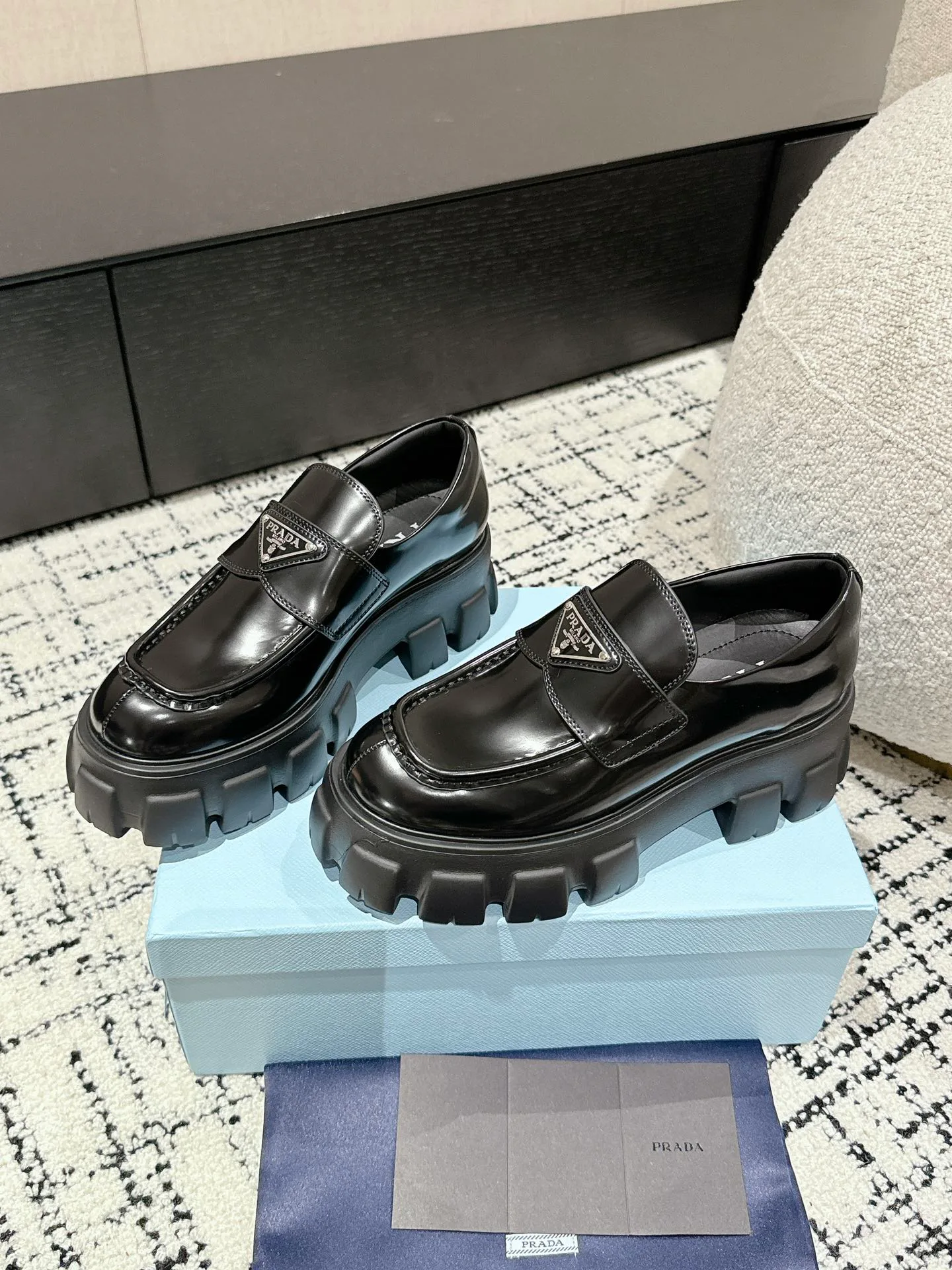 Лоферы И Мокасины Женские Prada 18779572