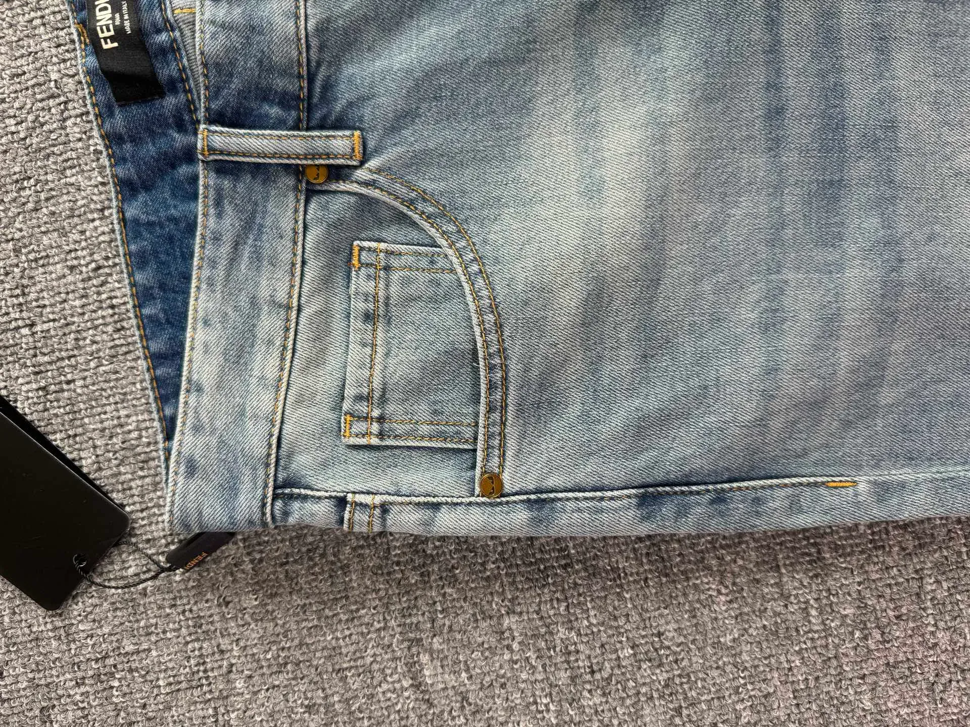 Джинсы Мужские Fendi 495477