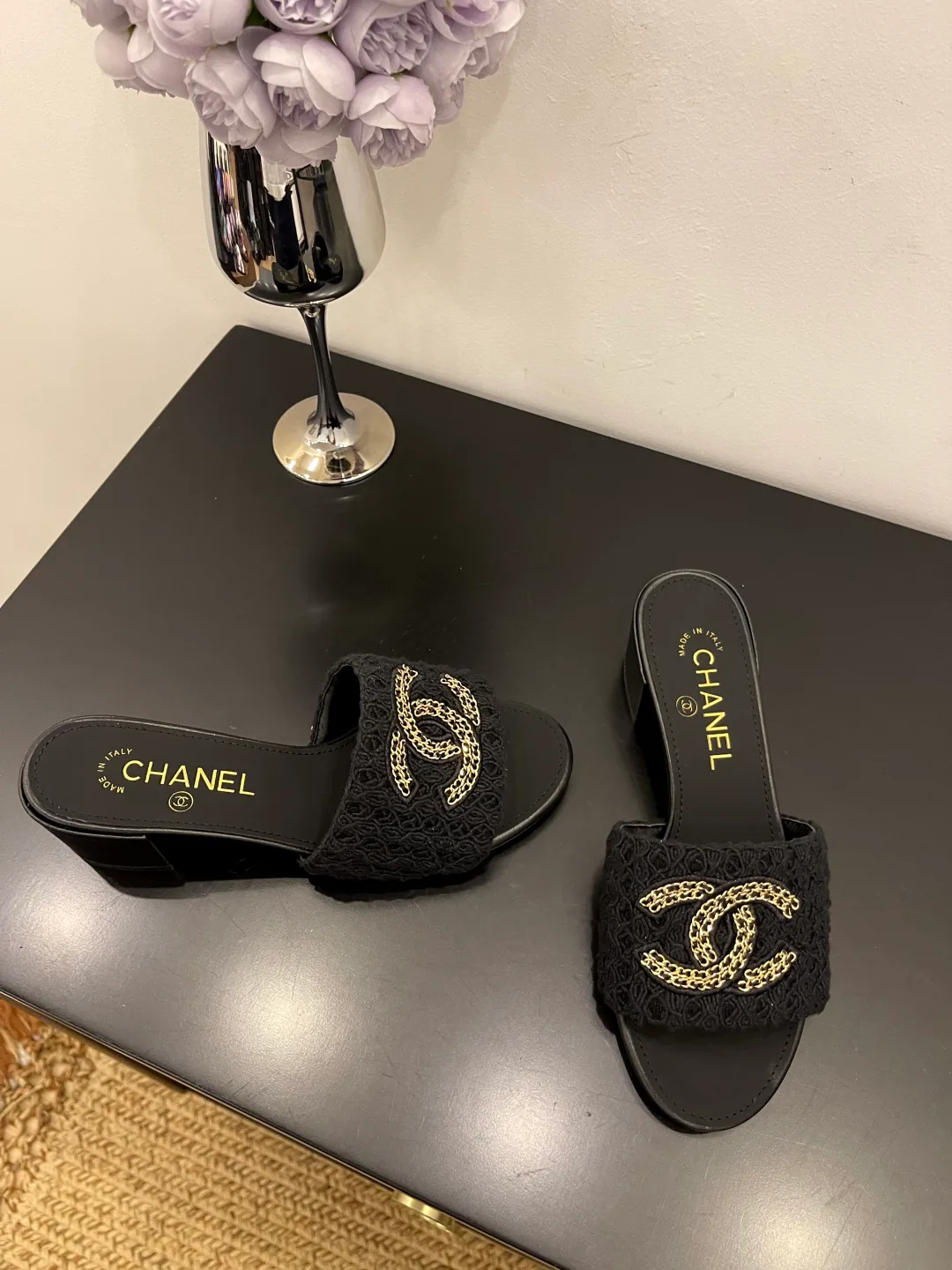 Шлепанцы Женские Chanel 89944