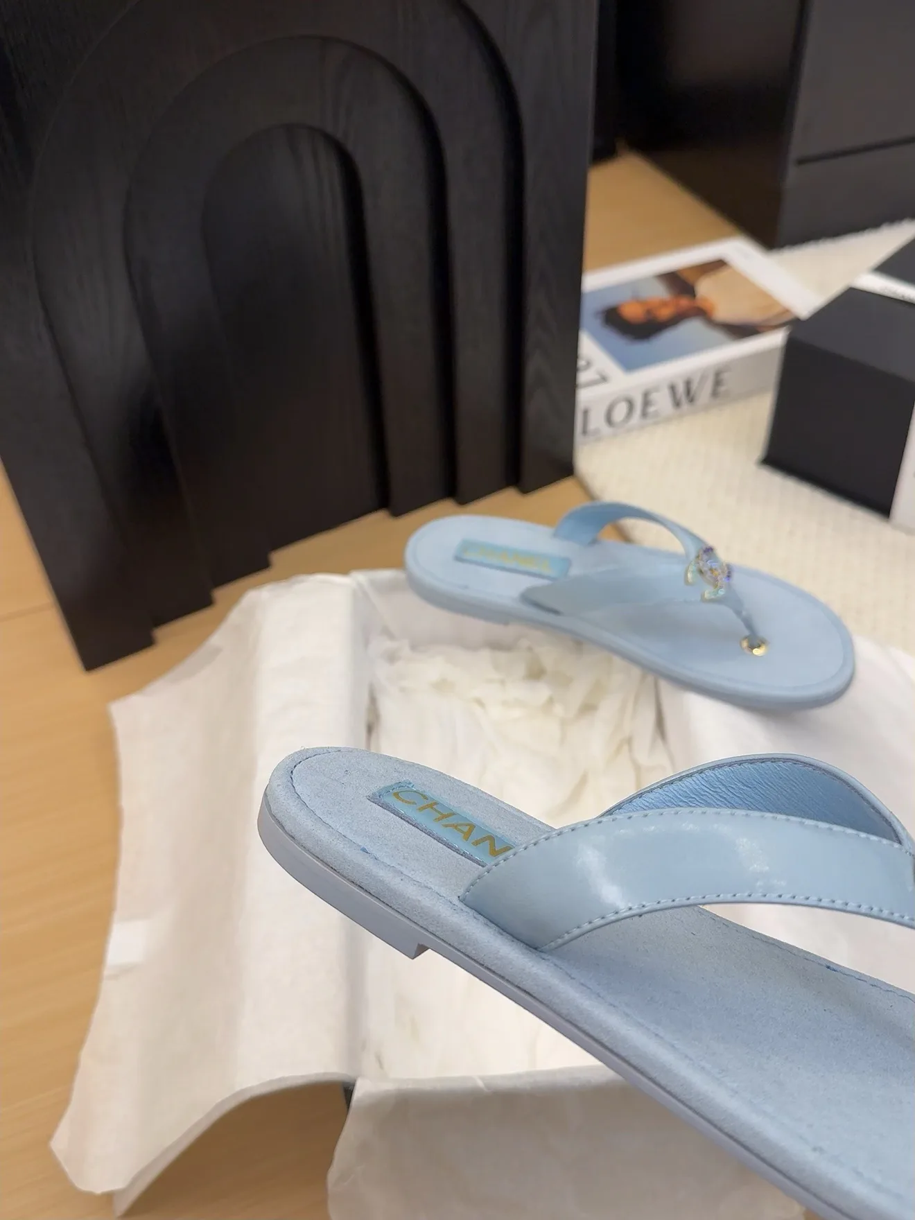 Шлепанцы Женские Chanel 25919