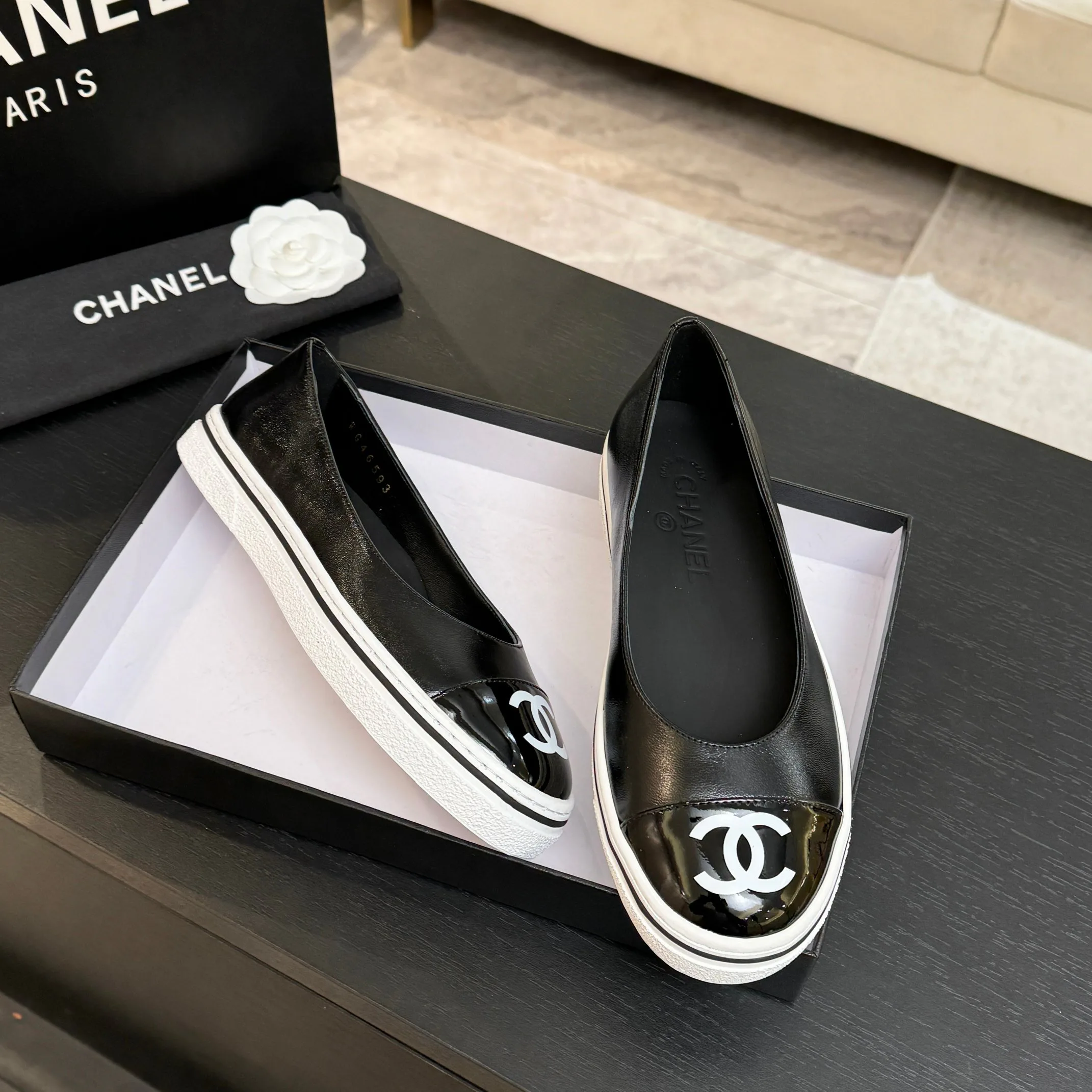 Балетки Женские Chanel 11015523