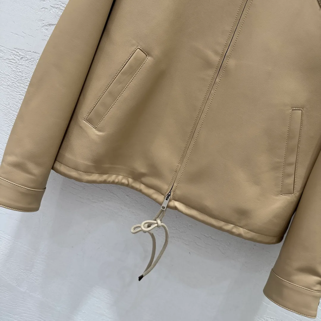 Кожаные Куртки И Дублёнки Женские Prada 10203225