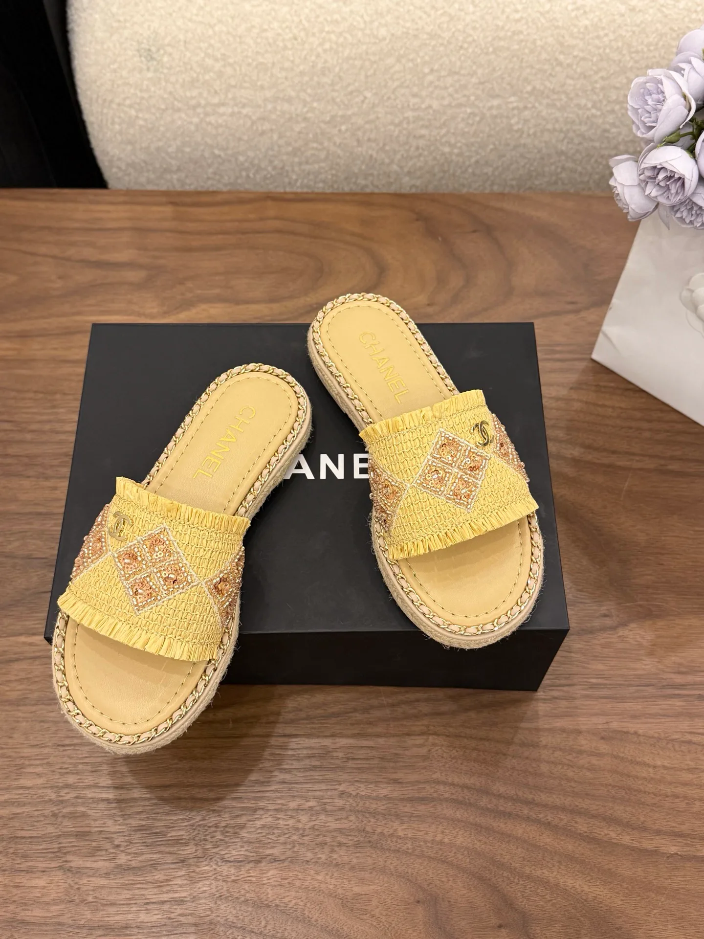 Сандалии Женские Chanel 11559225