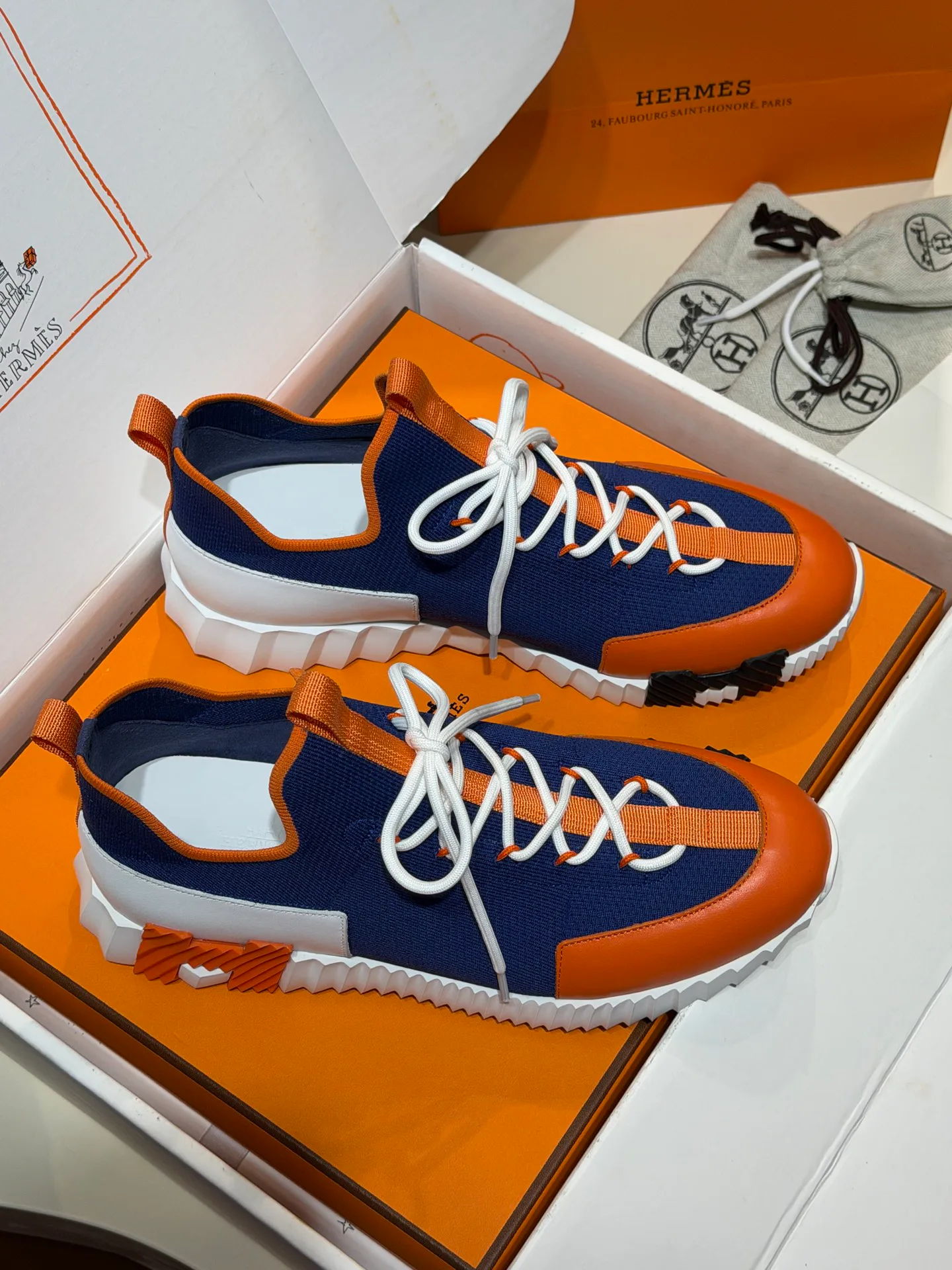 Кроссовки Женские Hermes 554601