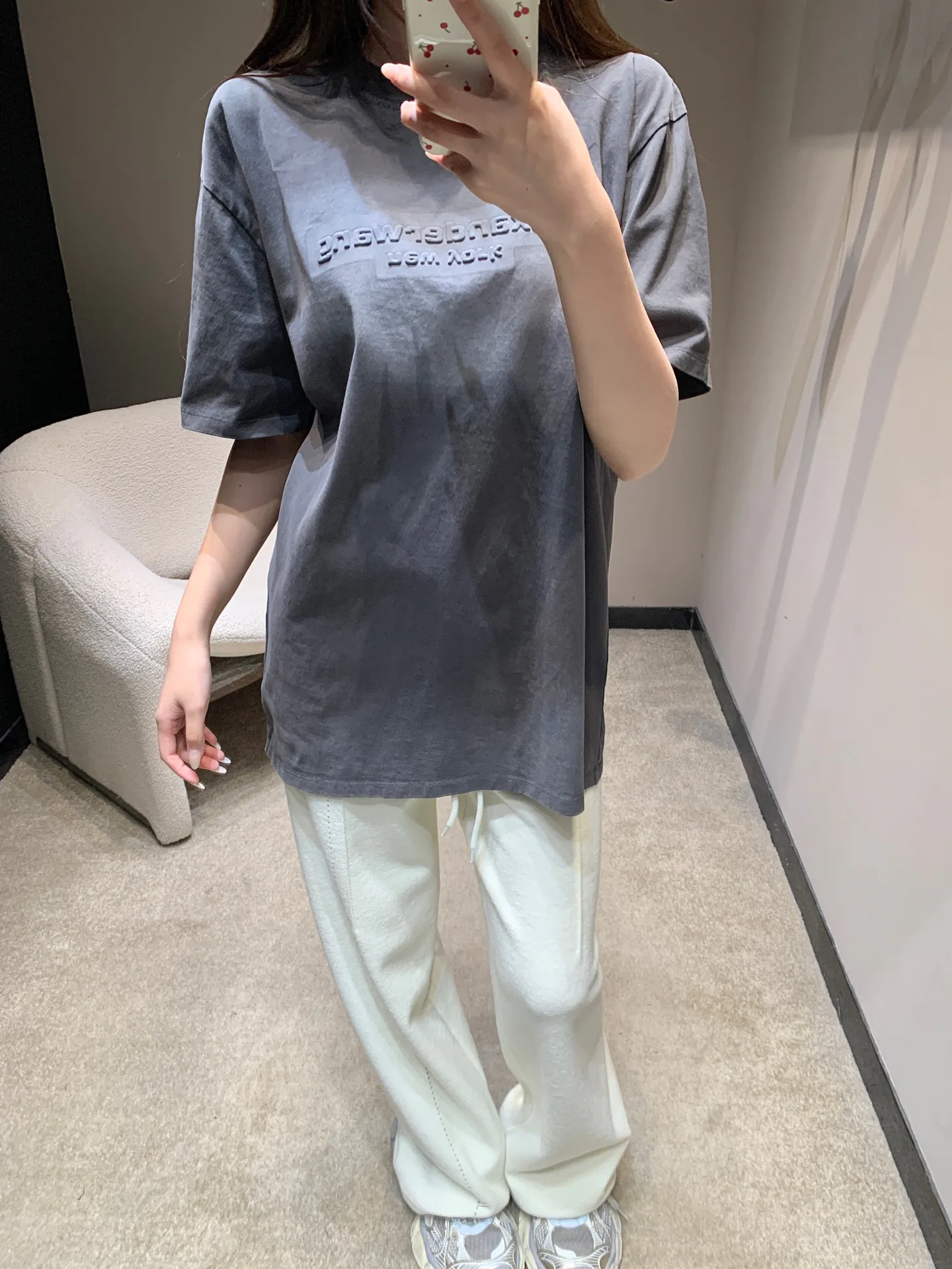 Футболки Женские Alexander Wang 614060