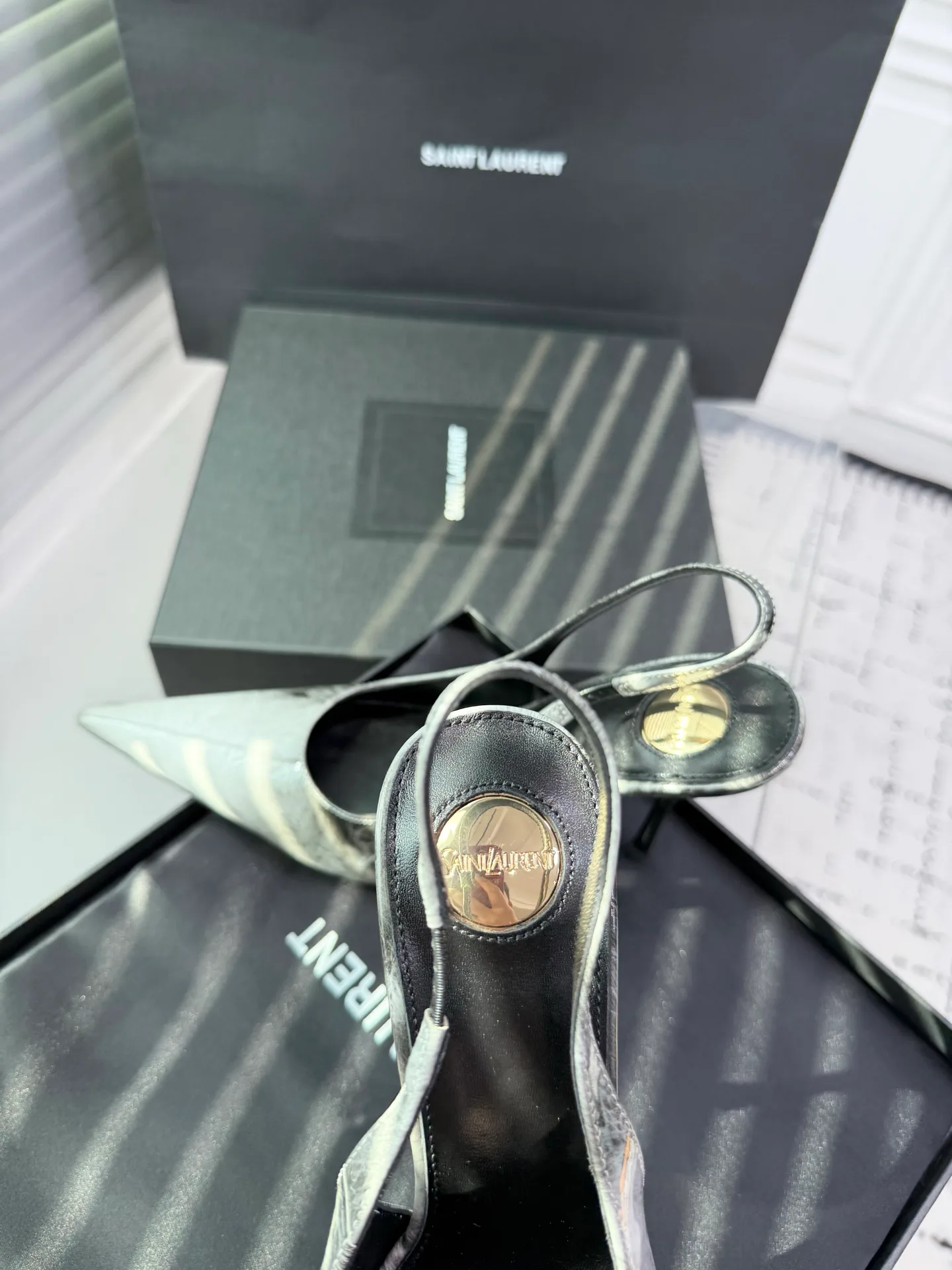Туфли Женские Saint Laurent 355825