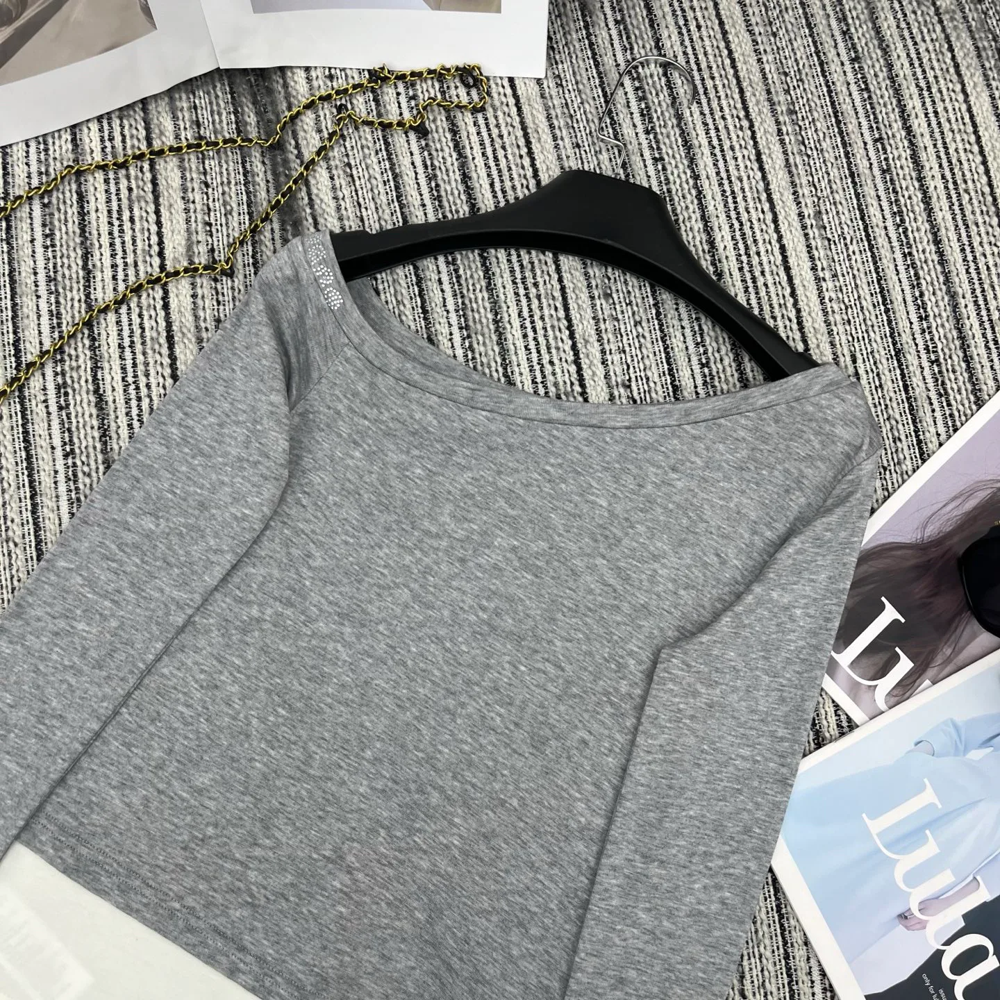 Лонгсливы Женские Chrome Hearts 11172070