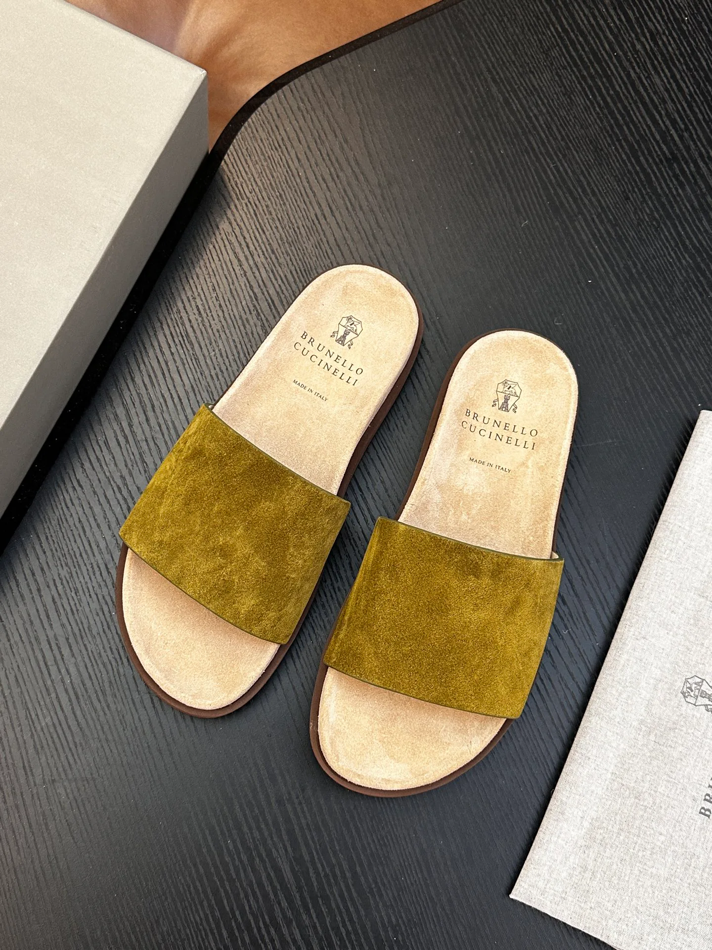 Тапочки Мужские Brunello Cucinelli 14548939