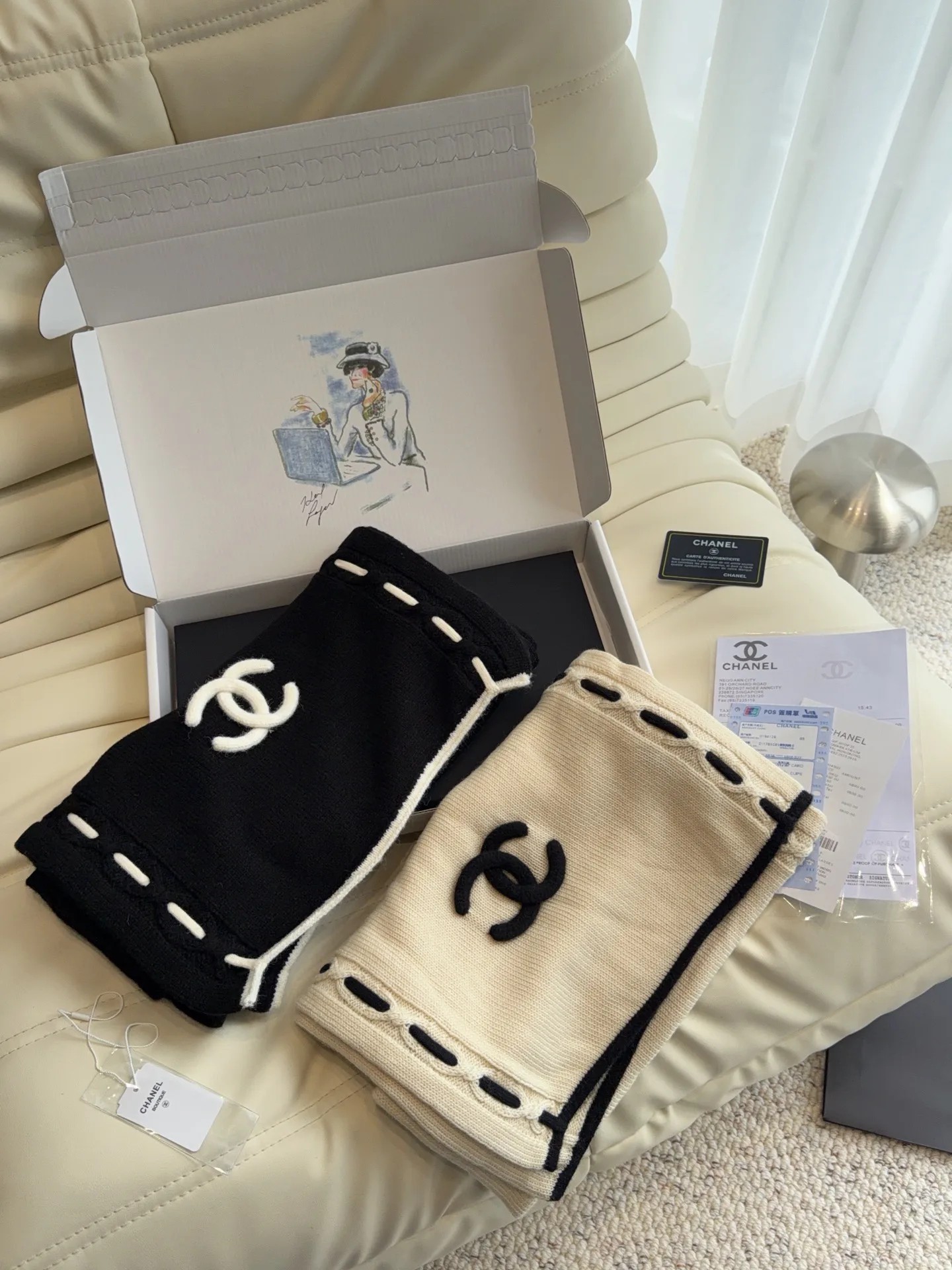Шарфы Chanel 18105408