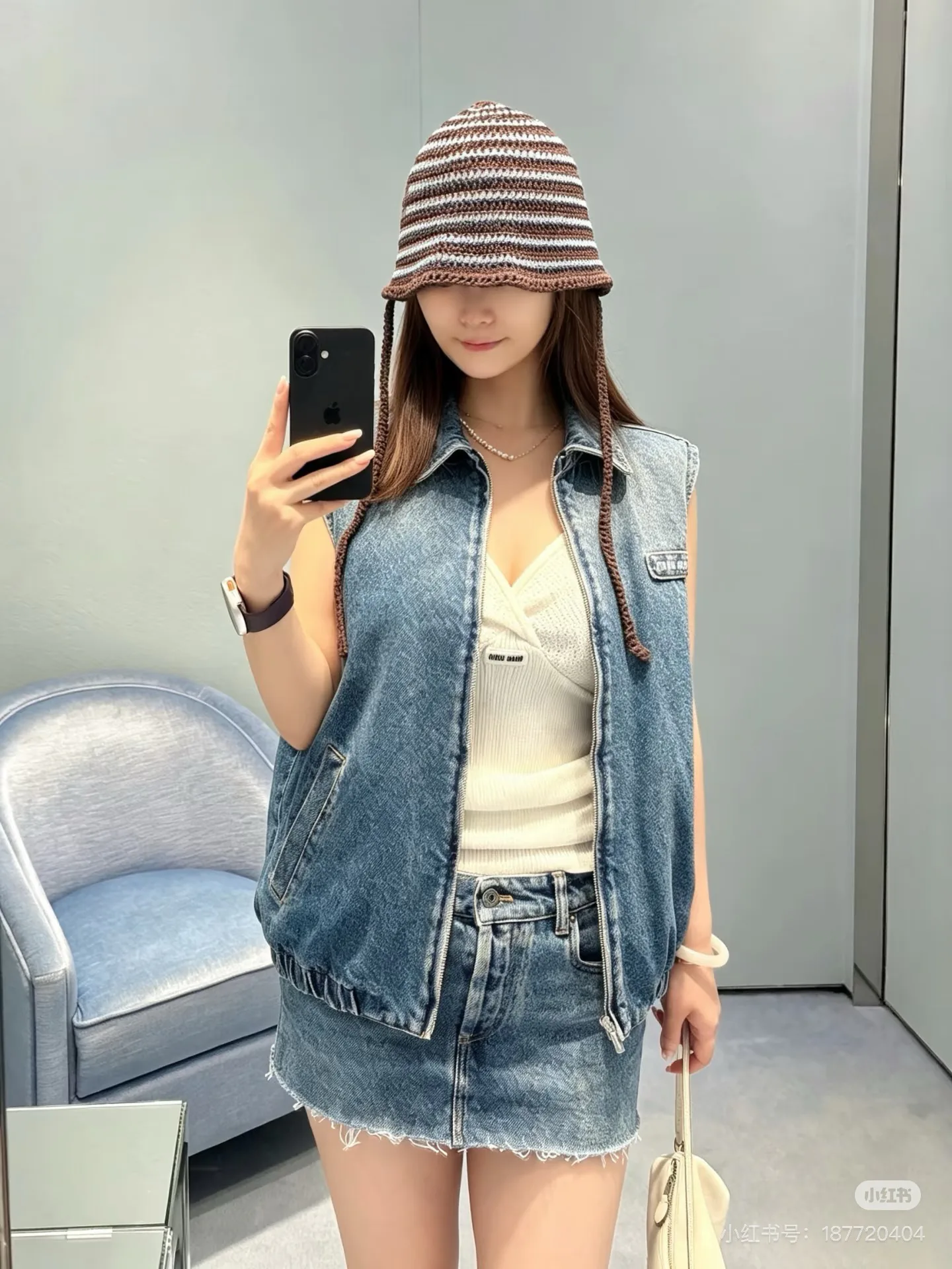 Жилеты Женские Miu Miu 19415469