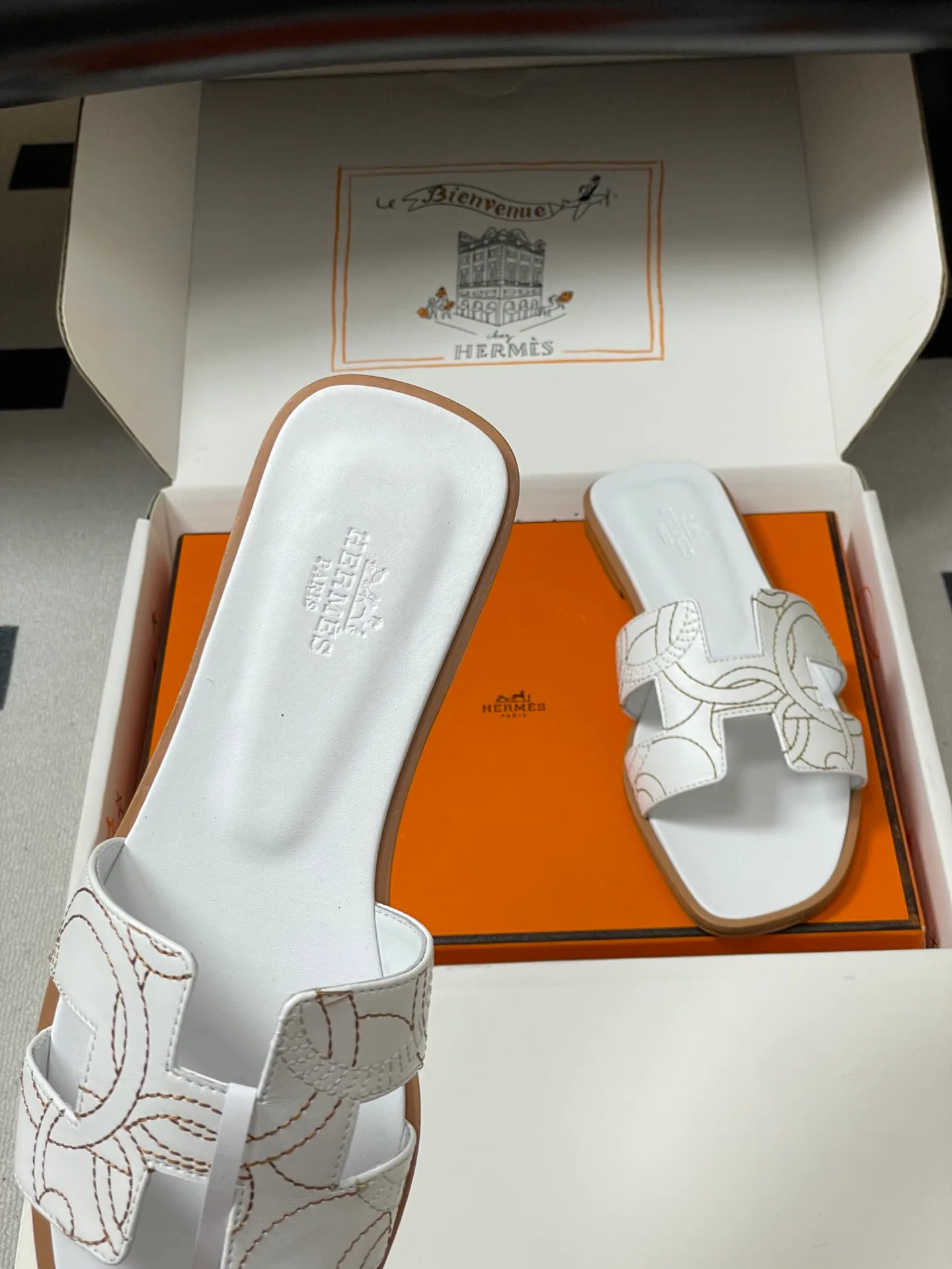 Шлепанцы Женские Hermes 252978