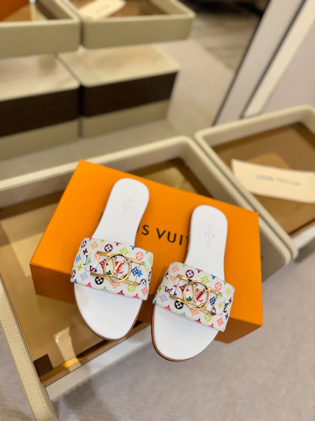 Сандалии Женские Louis Vuitton 9865341
