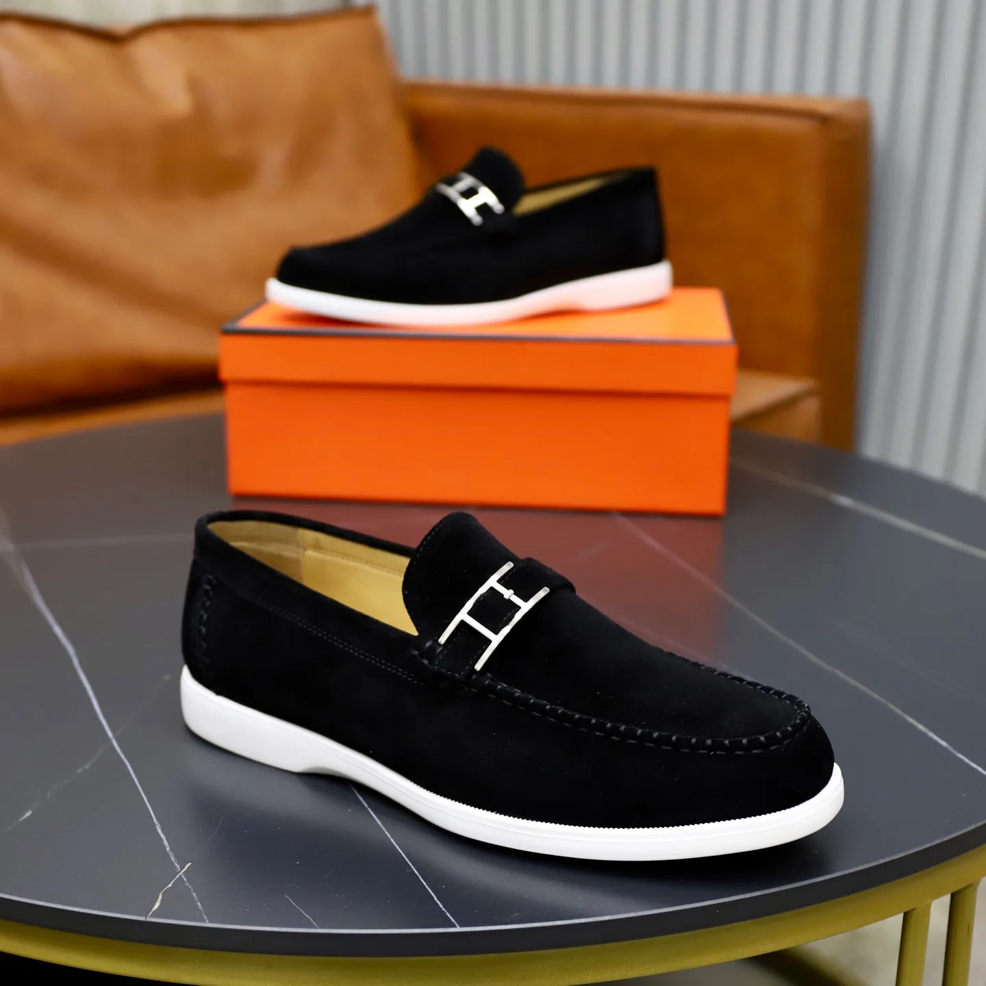 Лоферы И Туфли Мужские Hermes 18103089