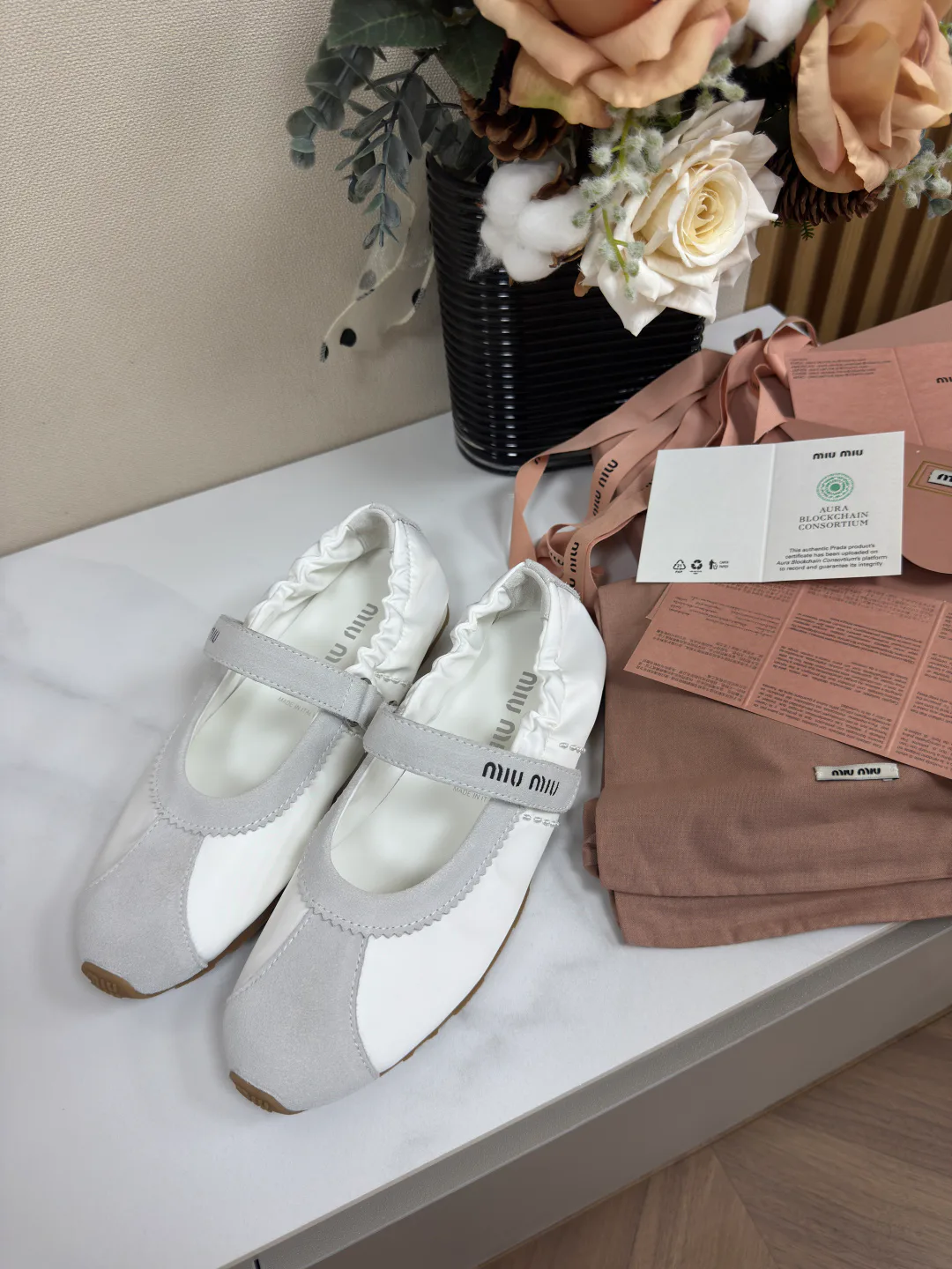 Балетки Женские Miu Miu 11176643