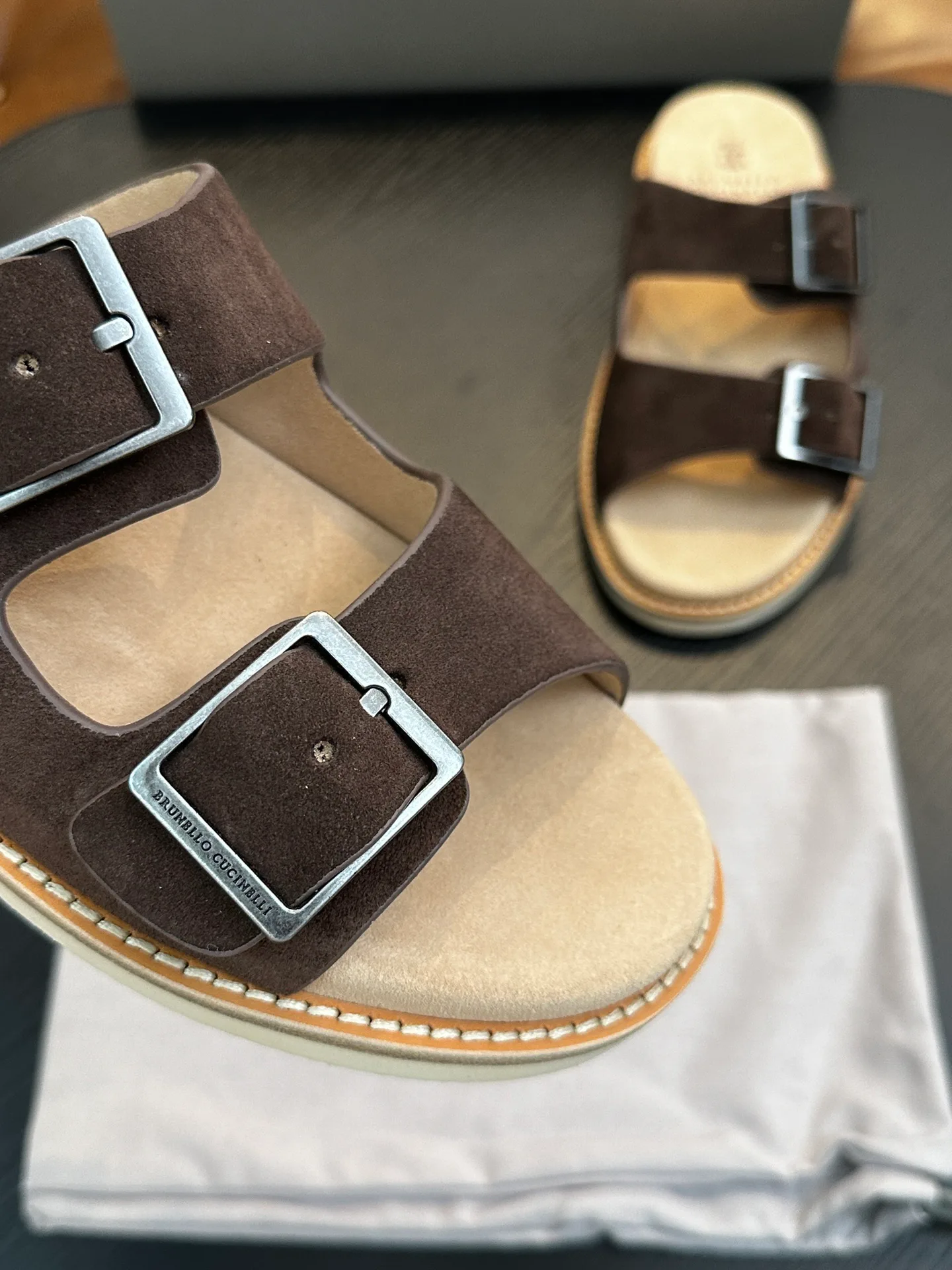 Шлепанцы Мужские Brunello Cucinelli 10490056