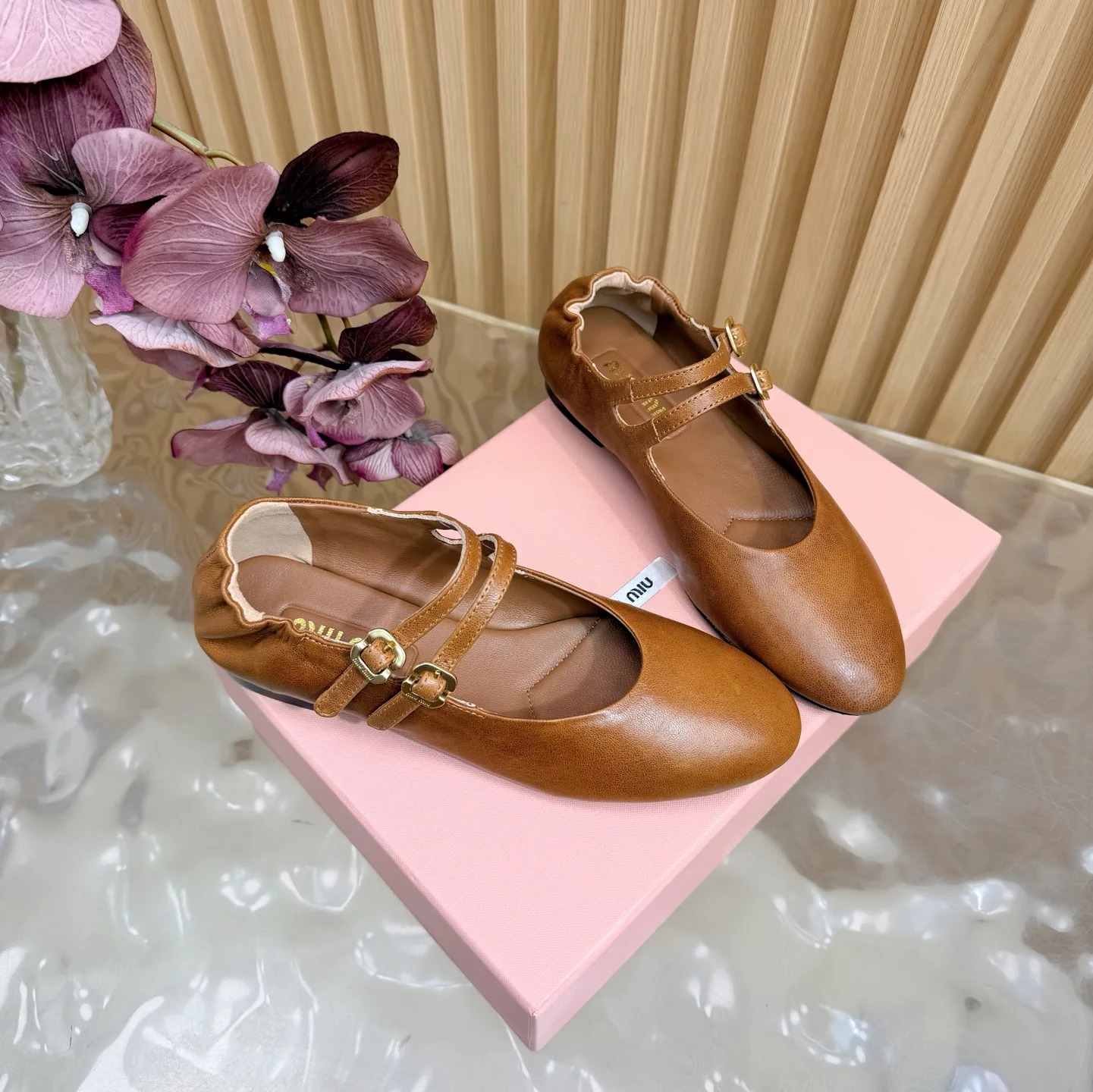 Балетки Женские Miu Miu 11689178