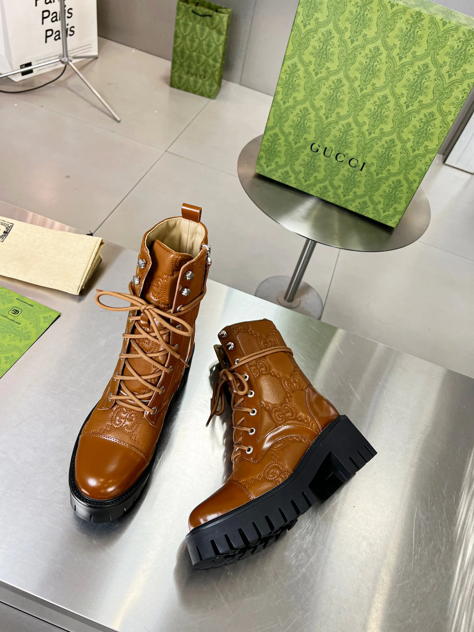 Ботинки Женские Gucci 19665804