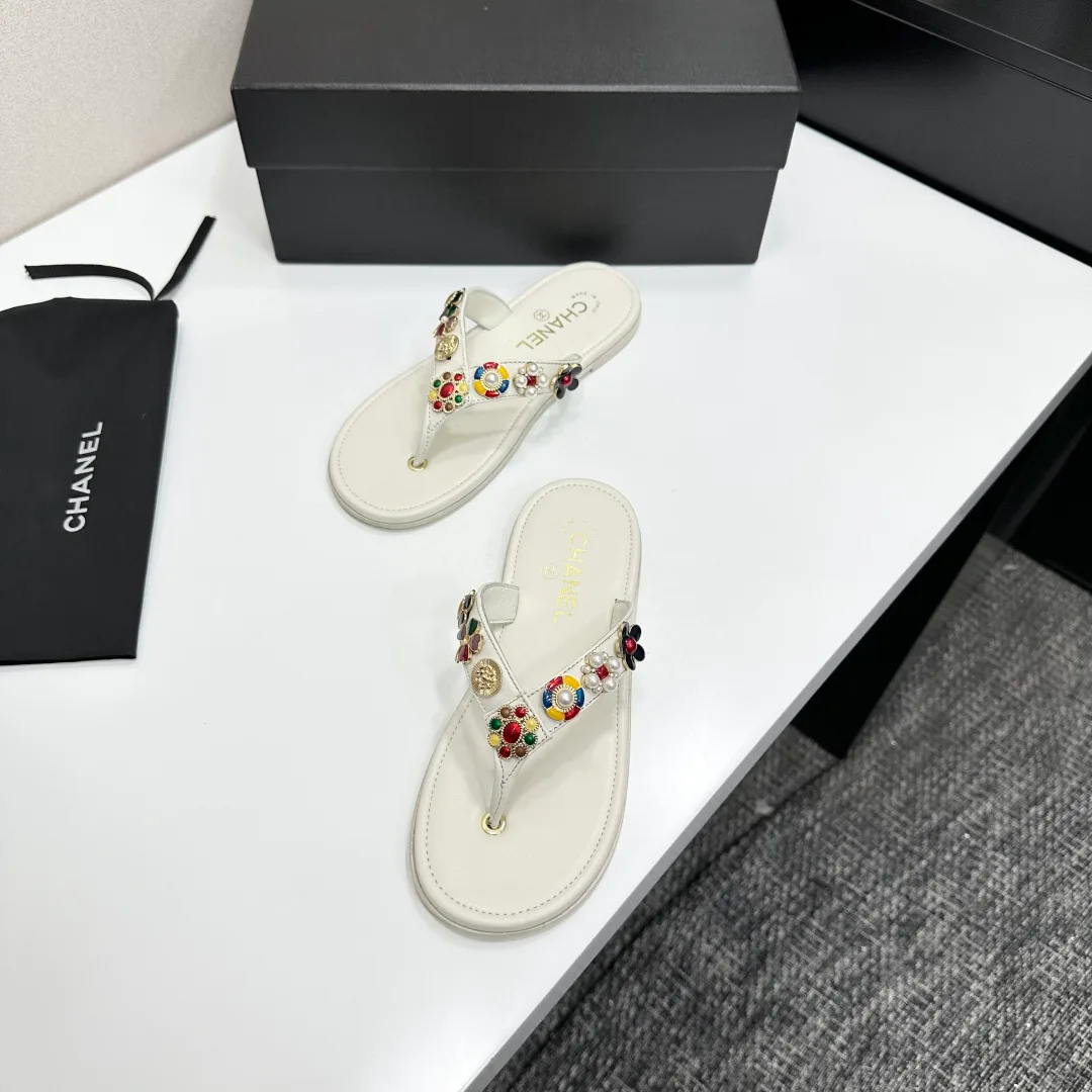 Шлепанцы Женские Chanel 1518399
