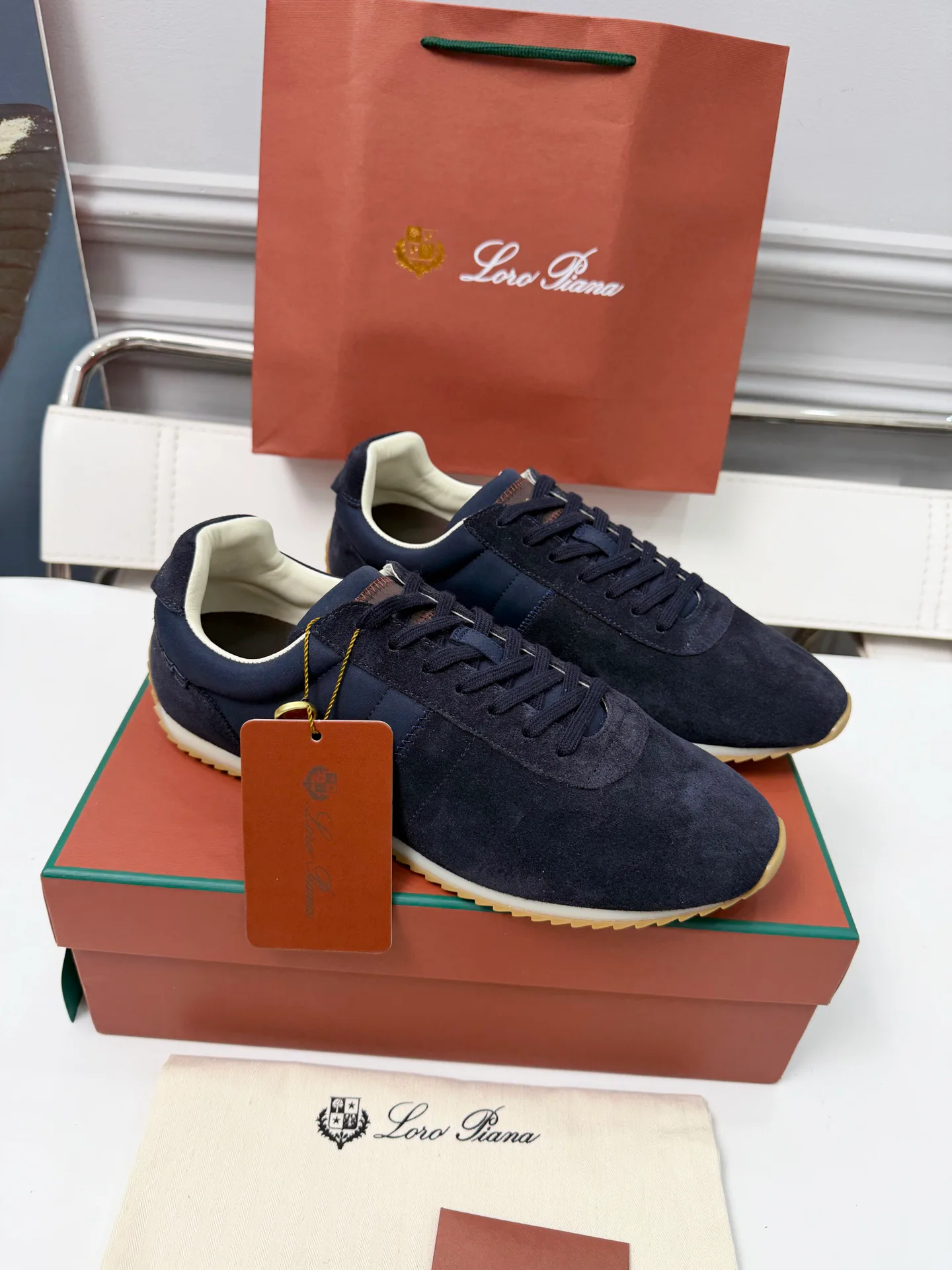 Кроссовки Женские Loro Piana 17467091