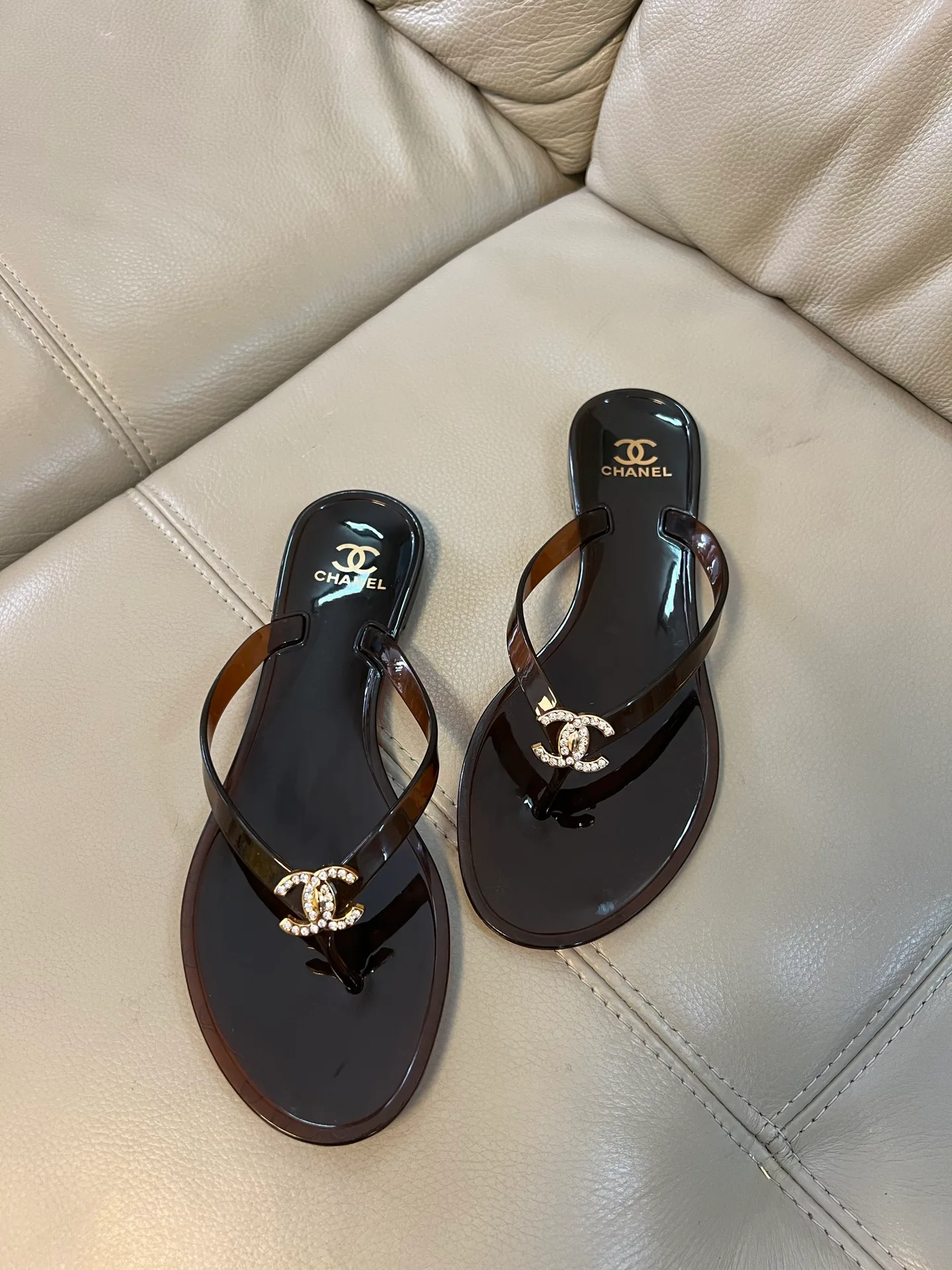 Шлепанцы Женские Chanel 11676328