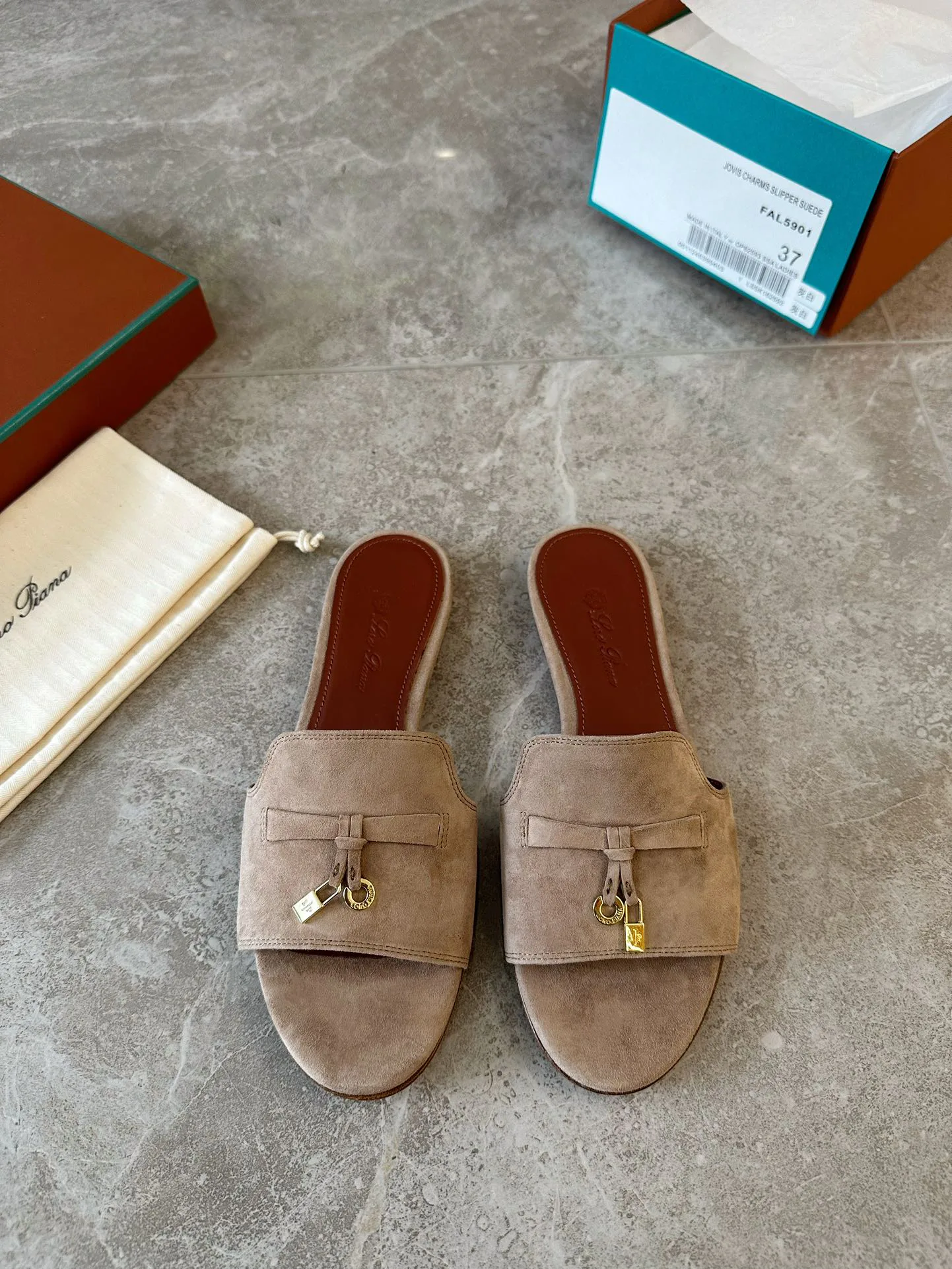 Шлепанцы Женские Loro Piana 32611