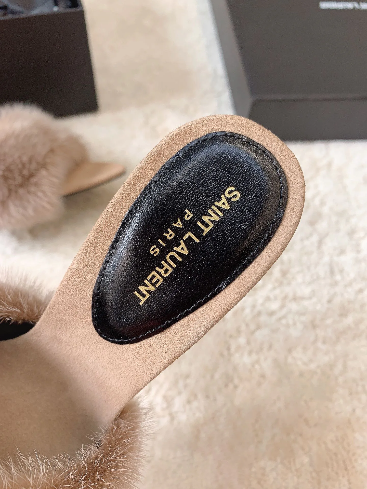 Босоножки Женские Saint Laurent 4289038