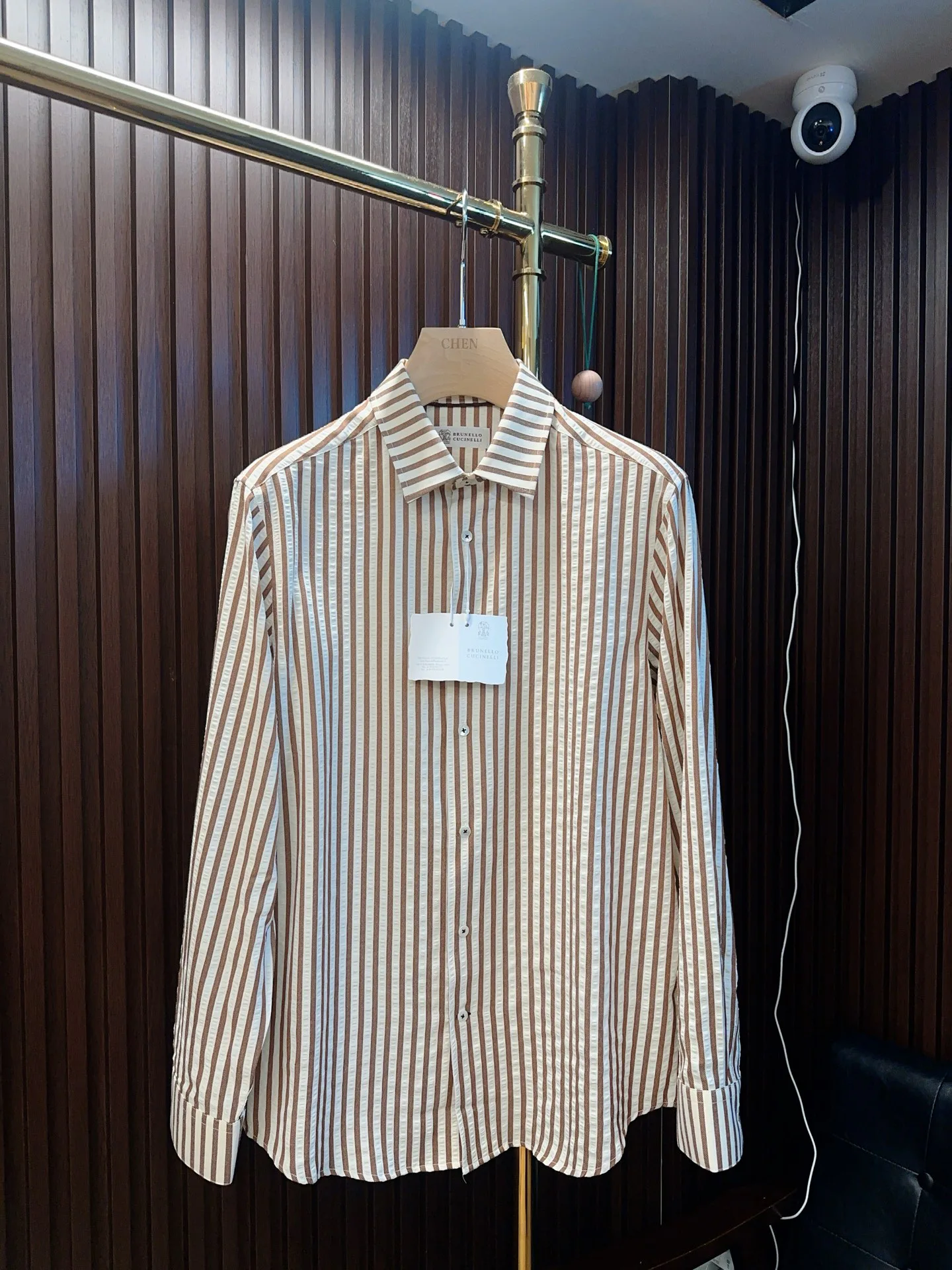 Рубашки Мужские Brunello Cucinelli 11383632