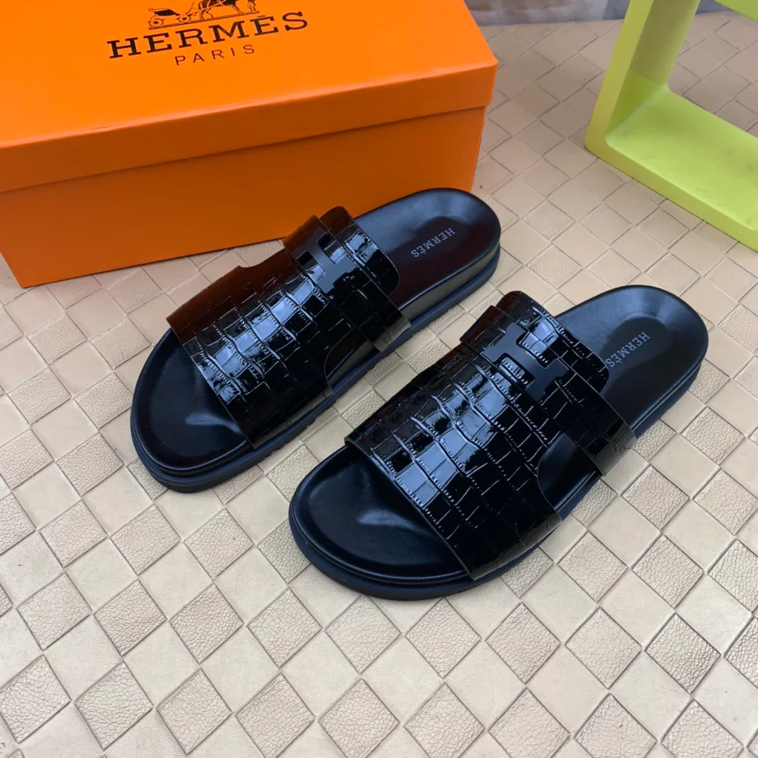 Шлепанцы Мужские Hermes 30108